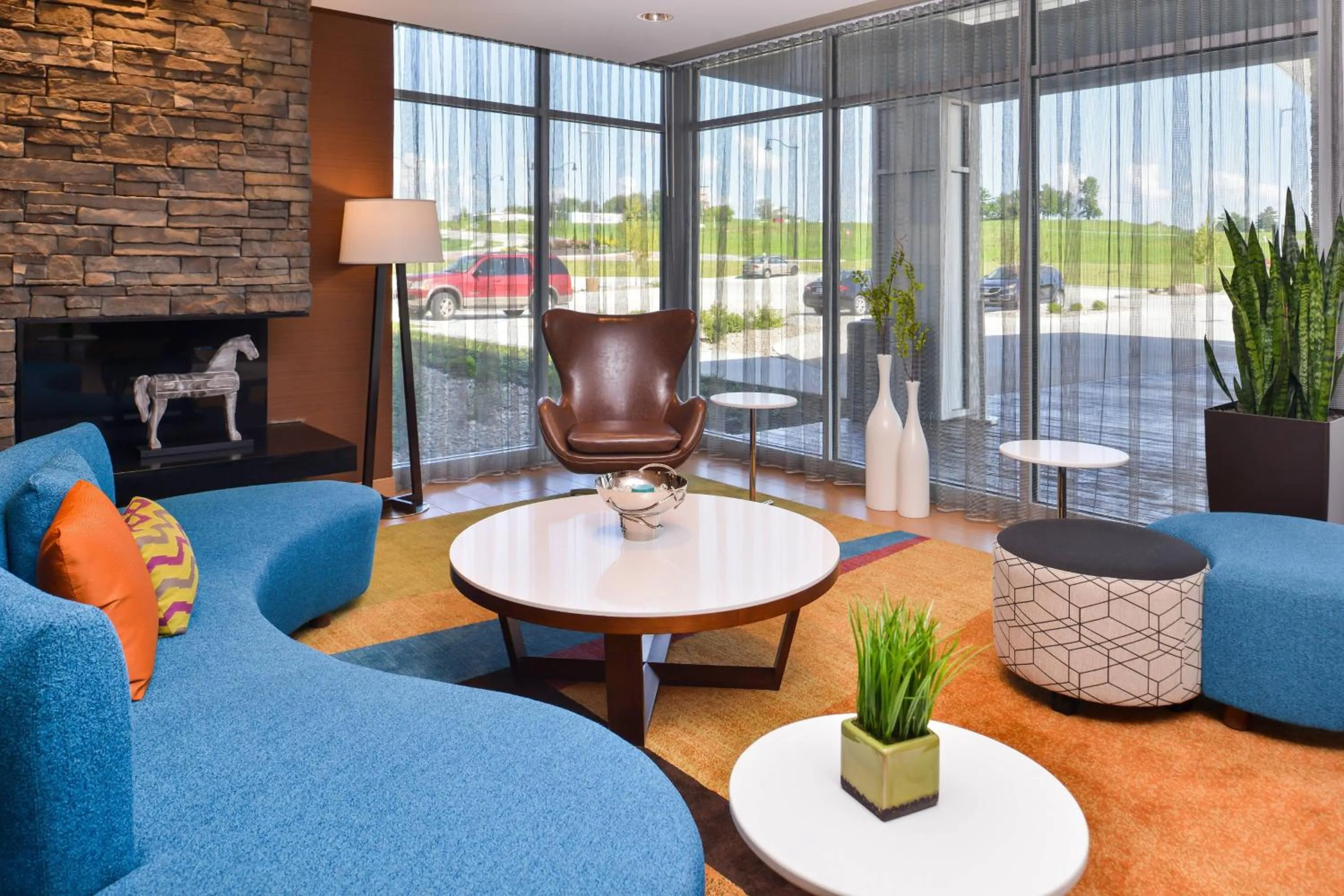Lobby or reception in Fairfield Inn & Suites by Marriott St. Joseph