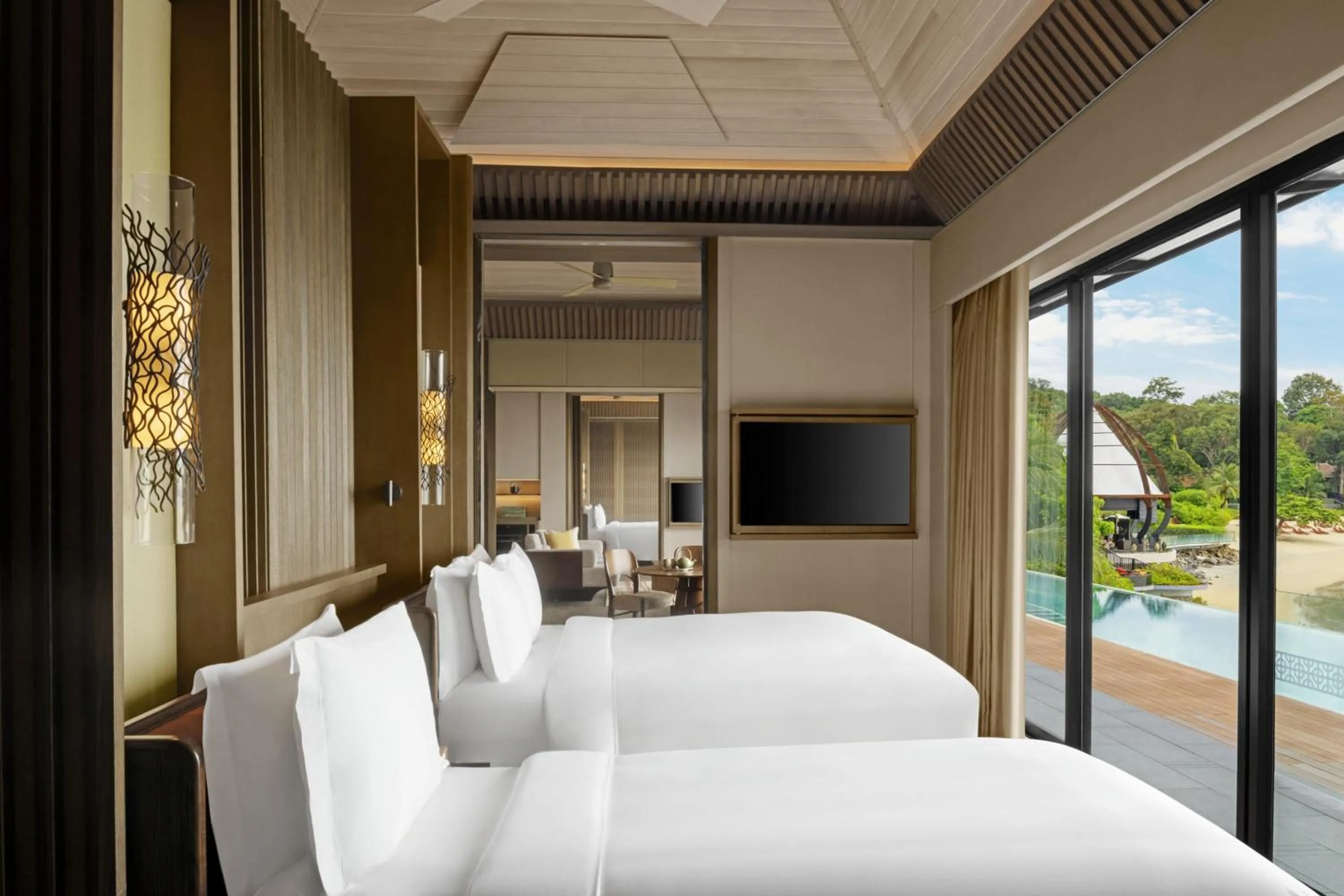 Bedroom, Bed in The Ritz-Carlton, Langkawi