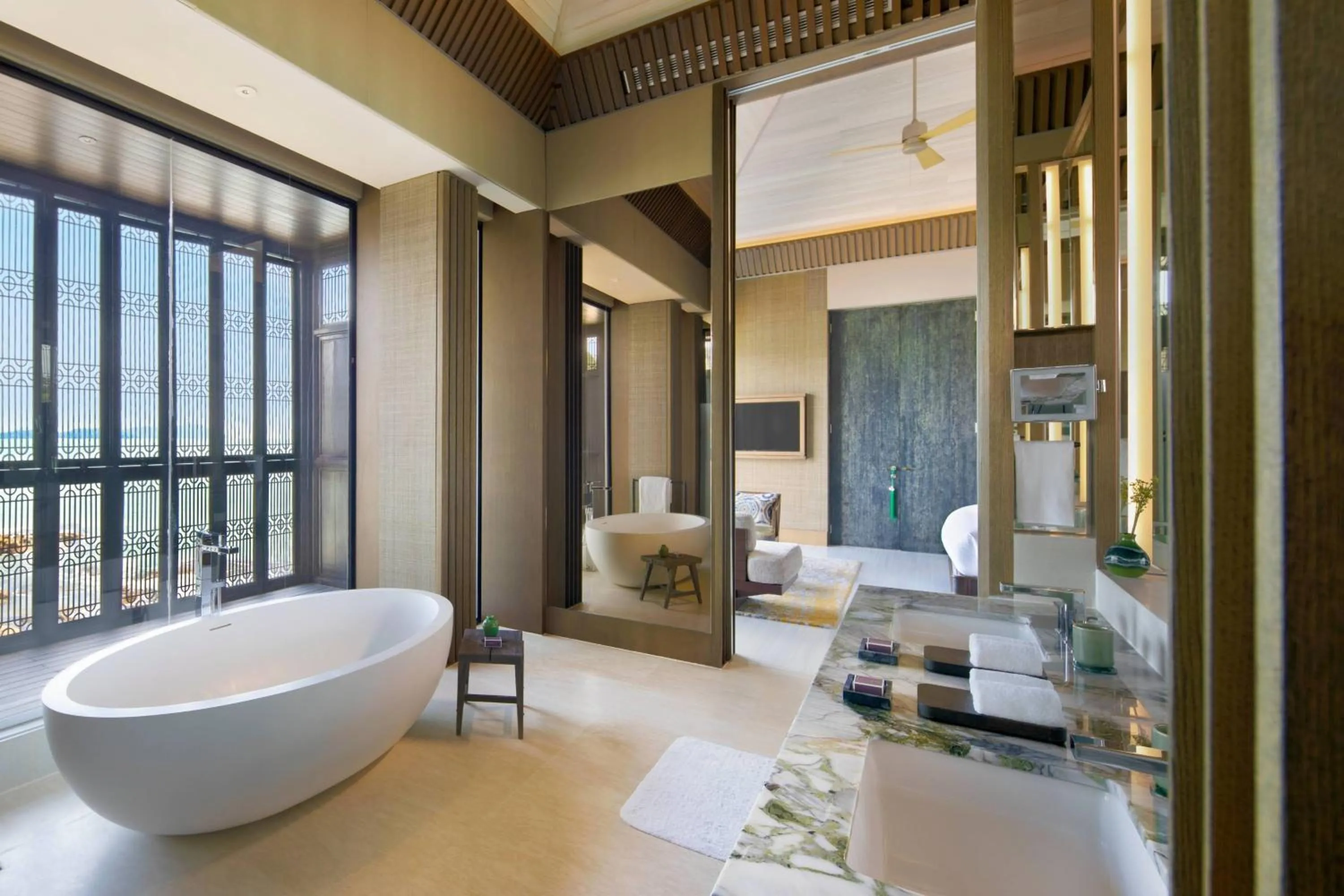Bathroom in The Ritz-Carlton, Langkawi