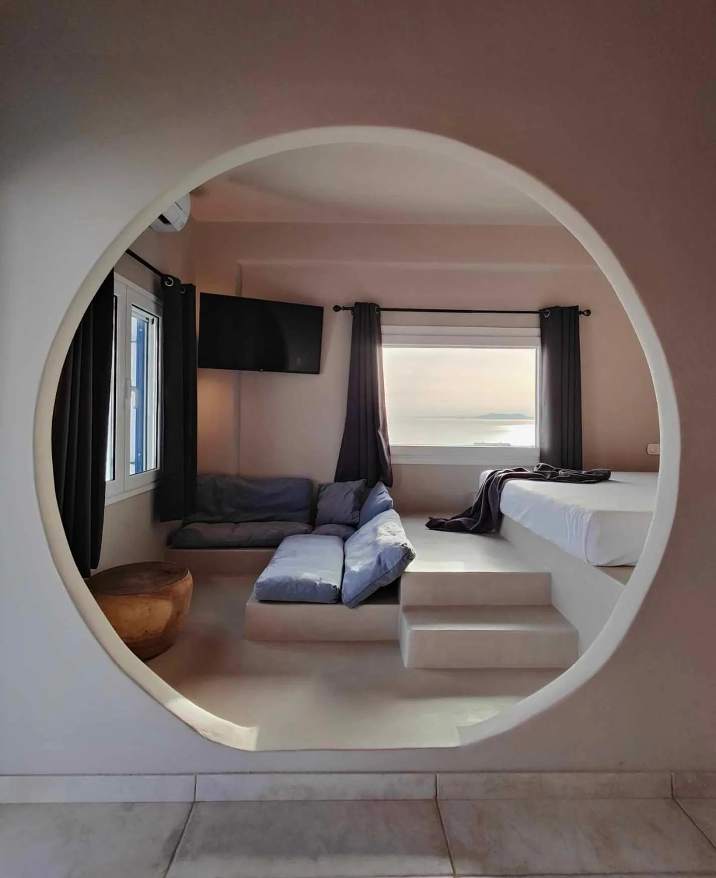 Bed in Avissalou Apartments