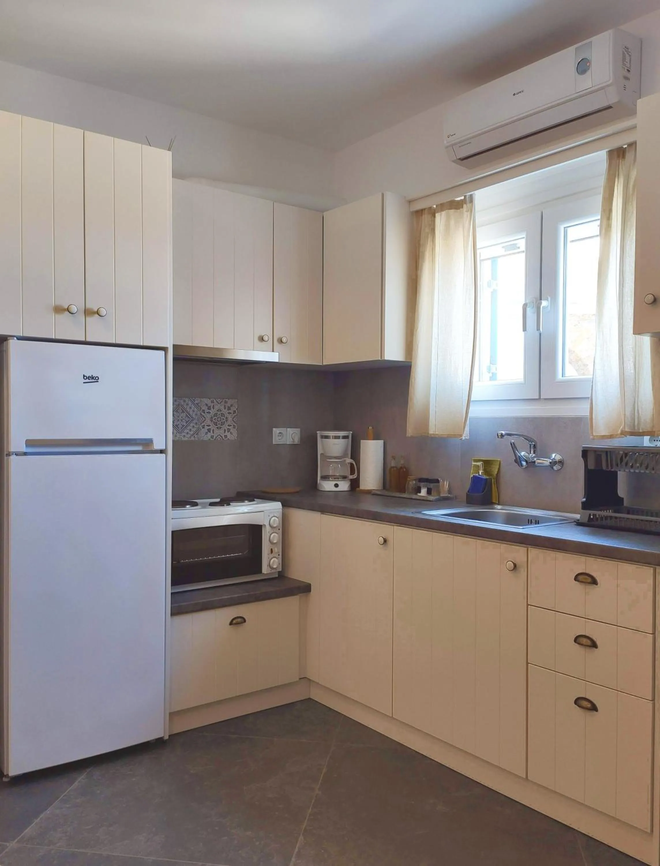 Kitchen or kitchenette in Avissalou Apartments