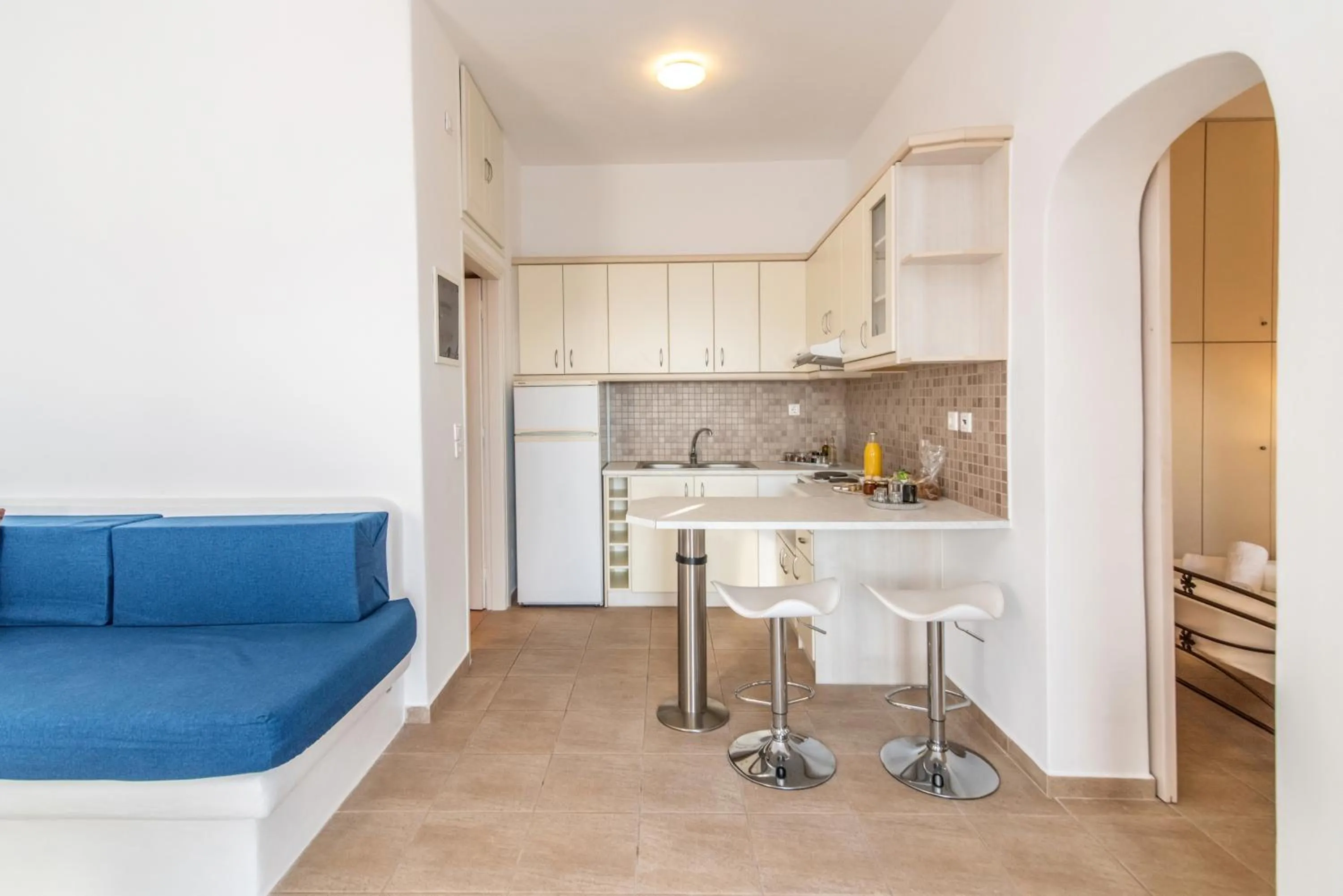 Kitchen or kitchenette in Avissalou Apartments