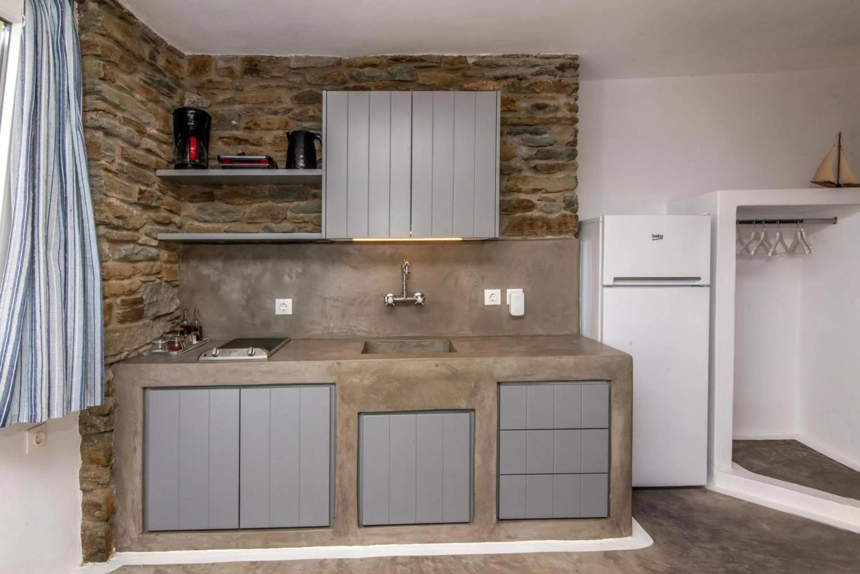 Kitchen or kitchenette in Avissalou Apartments