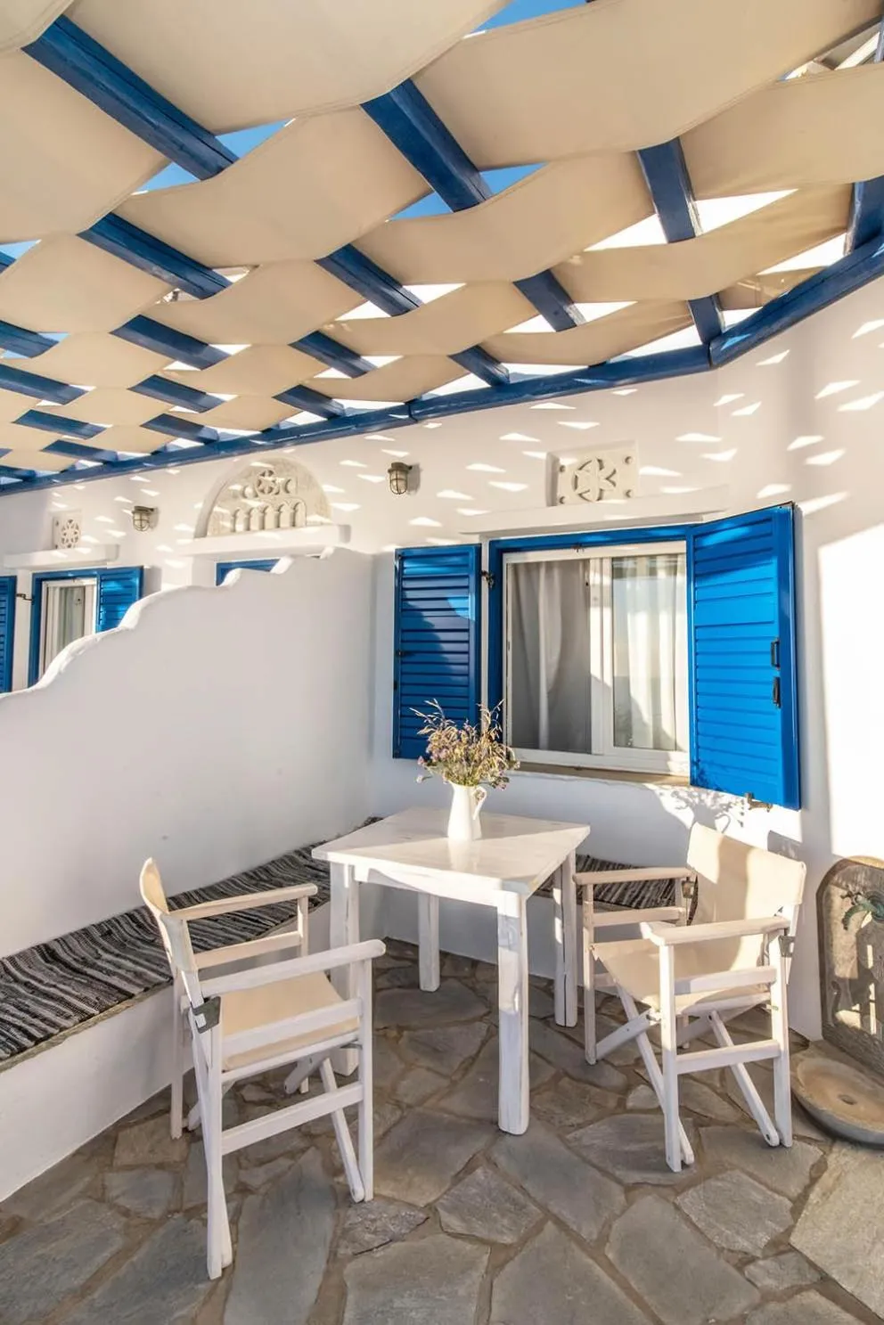 Balcony/Terrace in Avissalou Apartments