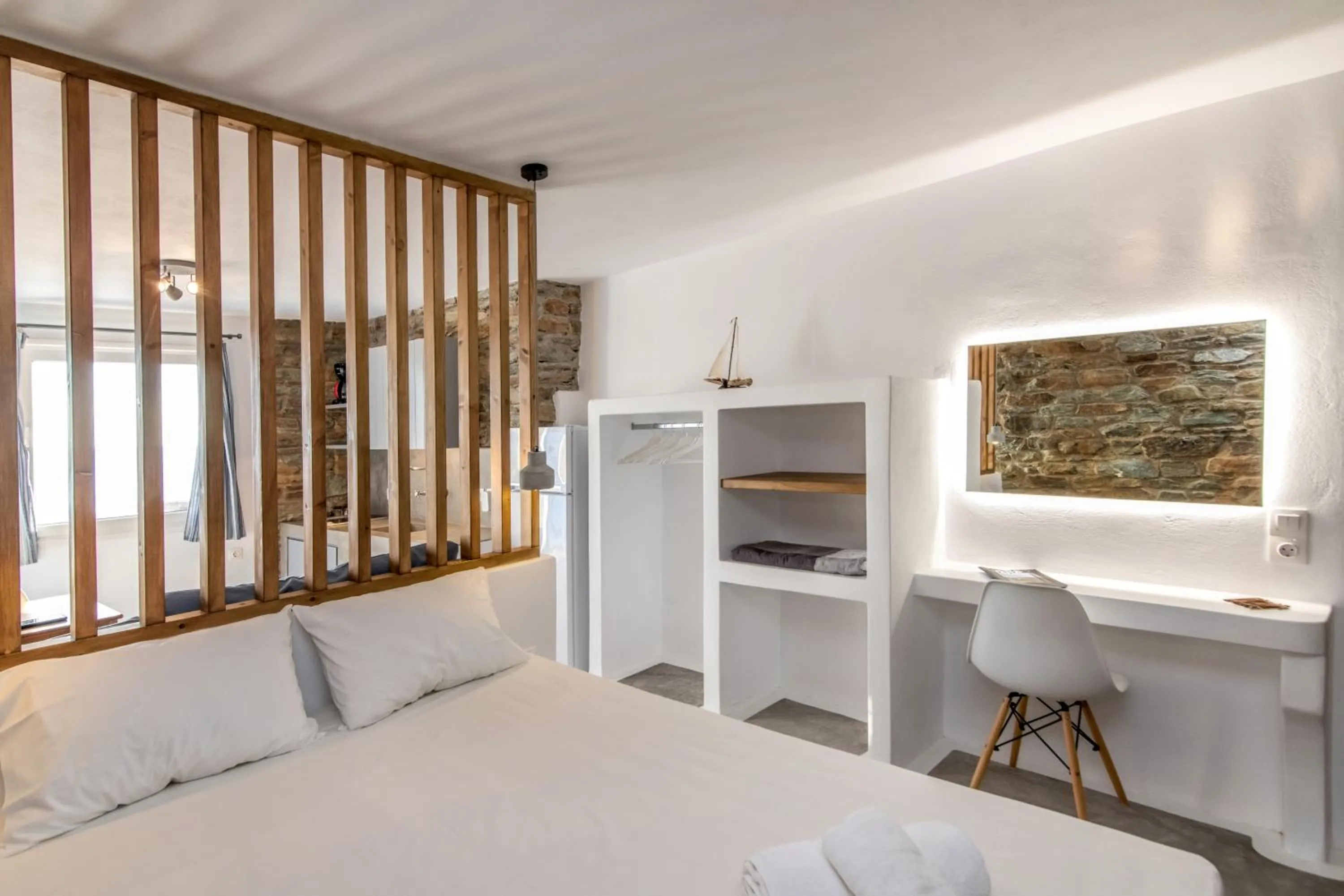 Bed in Avissalou Apartments