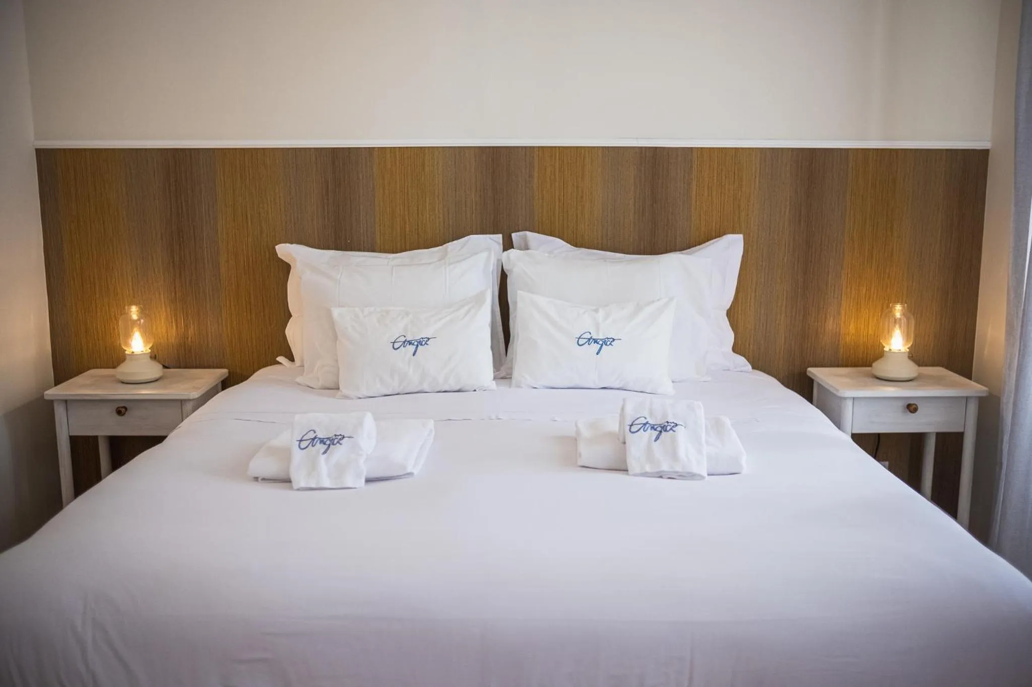 Bed in My Angra Charming House