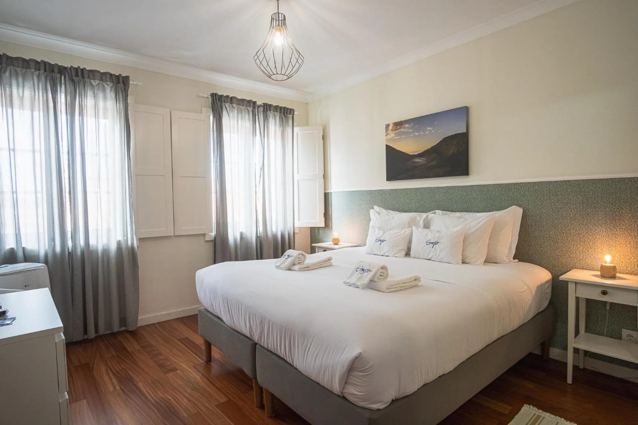 Bed in My Angra Charming House