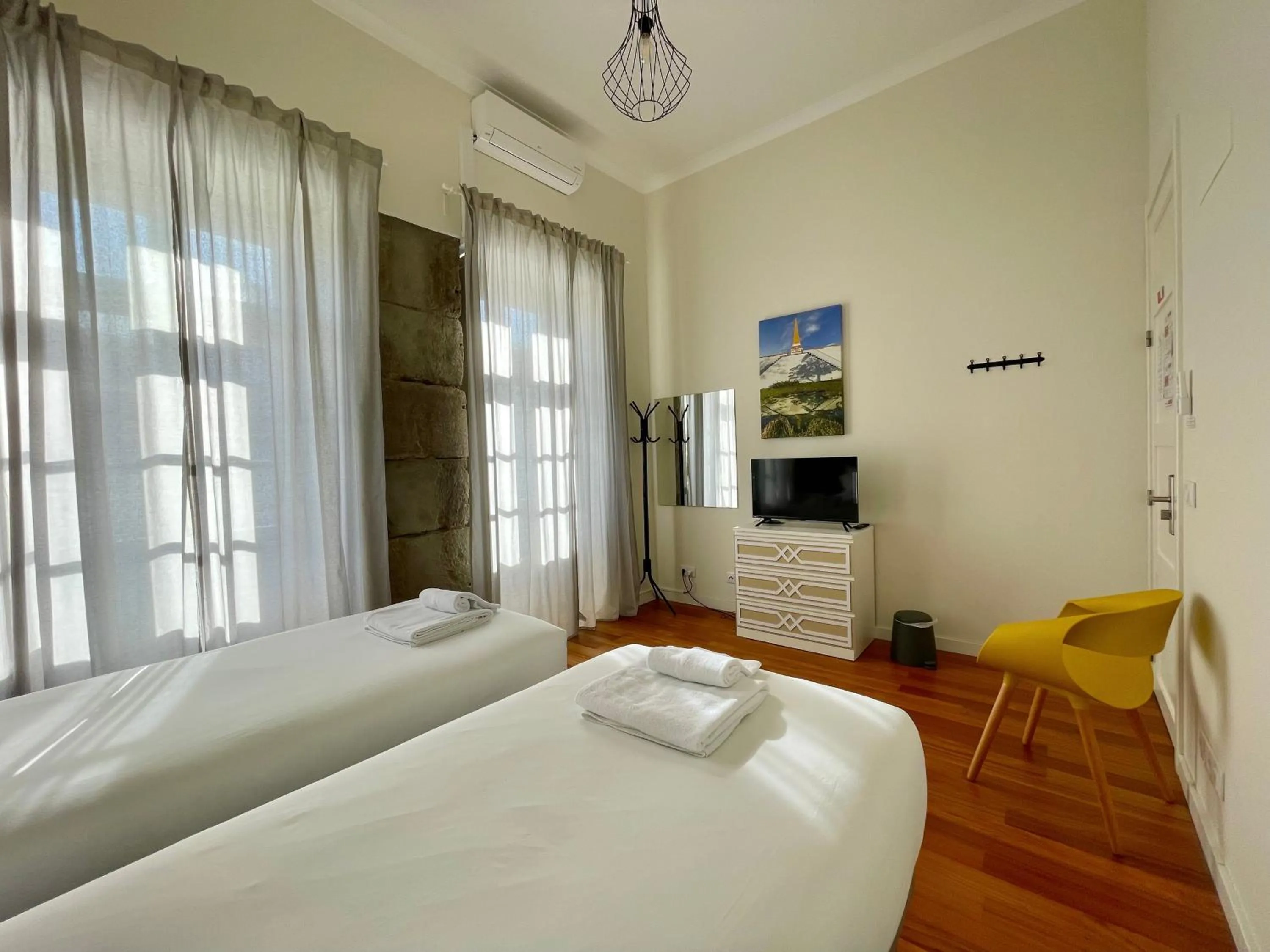 Photo of the whole room, Bed in My Angra Charming House