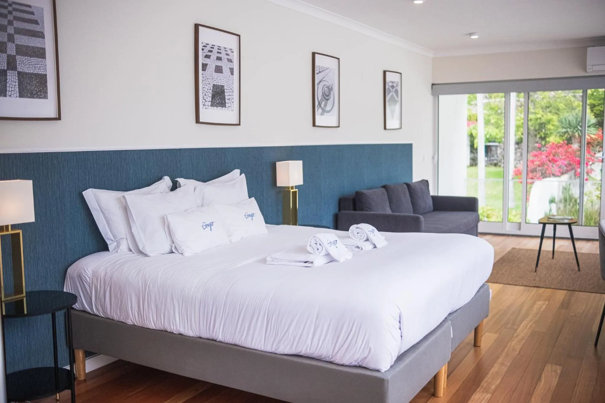 Bed in My Angra Charming House