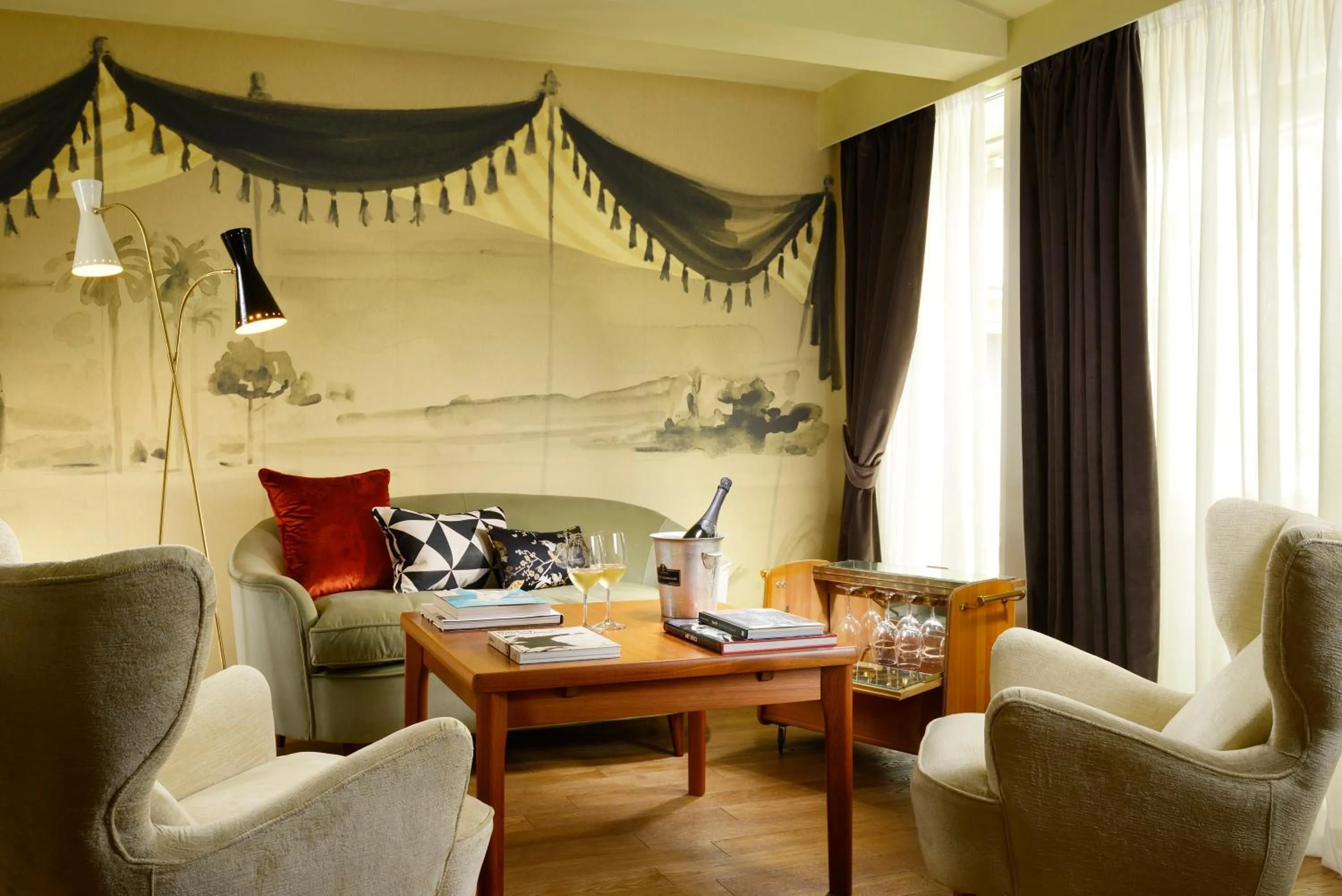 Living room in Hotel De' Ricci - Small Luxury Hotels of the World