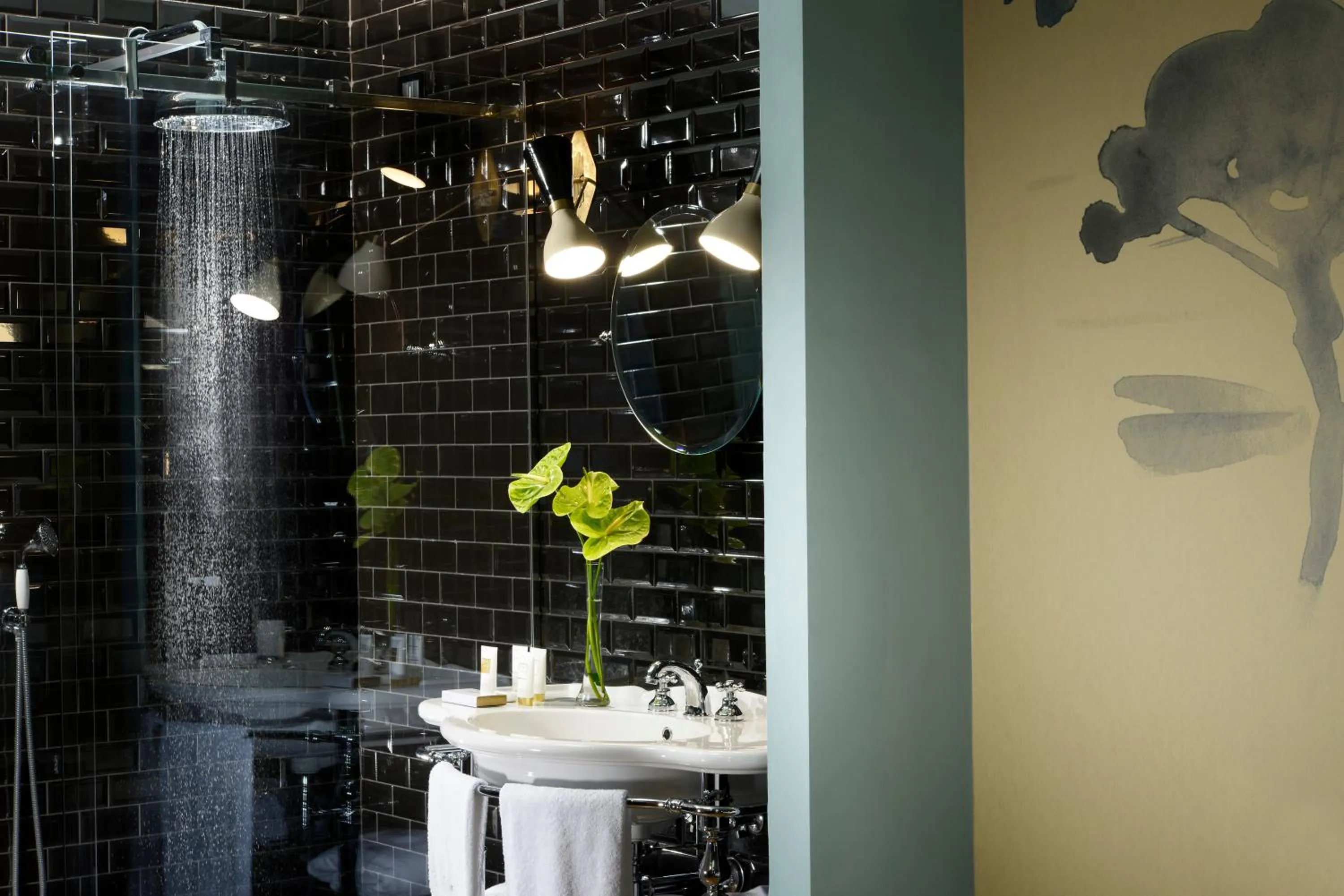 Shower in Hotel De' Ricci - Small Luxury Hotels of the World