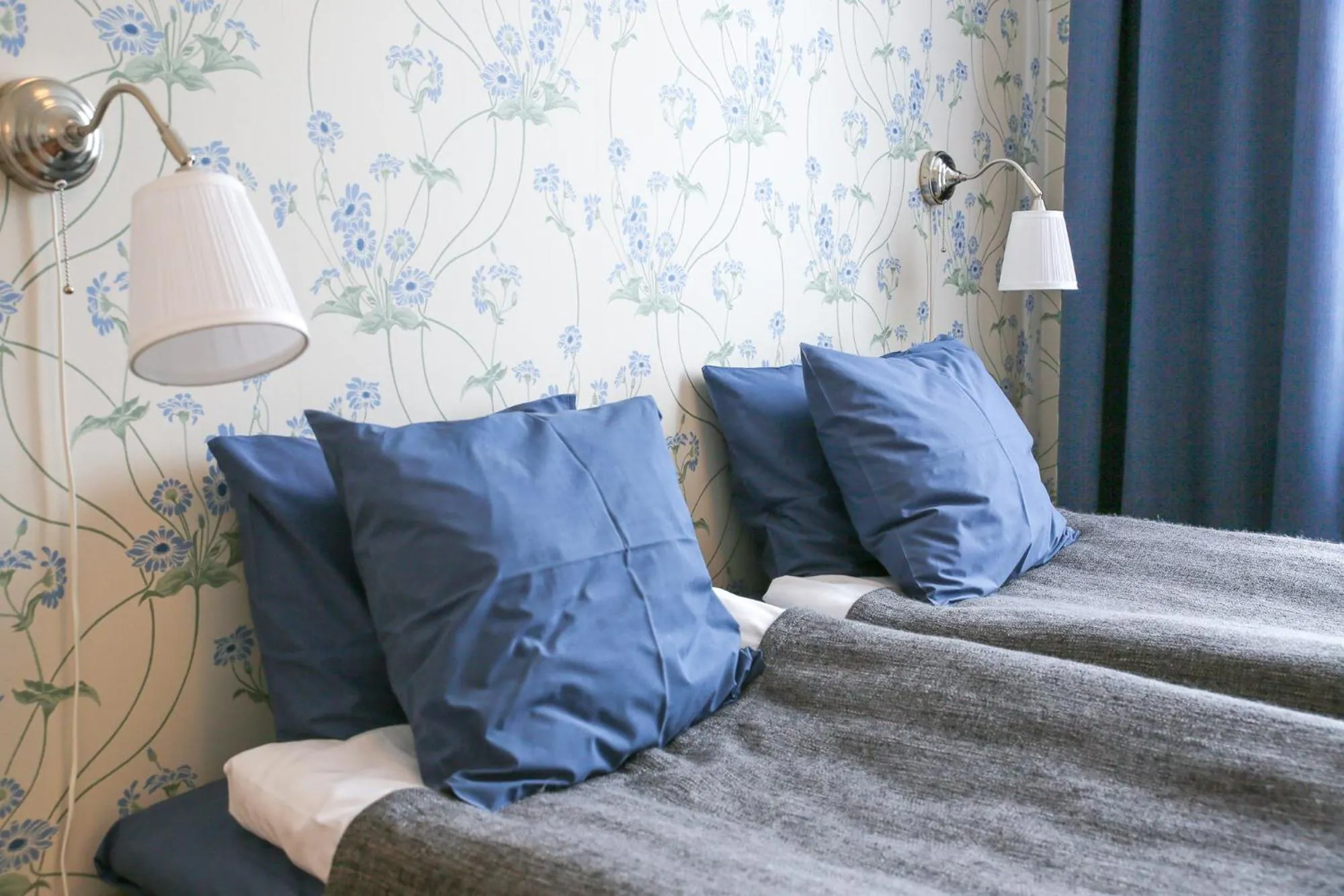 Bed in Polhem Bed & Breakfast