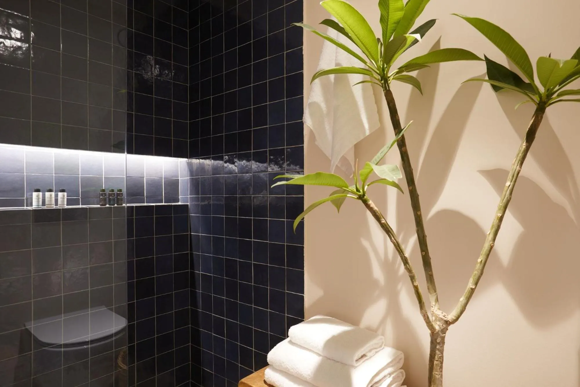 Shower in Sirene Blue Luxury Beach Resort