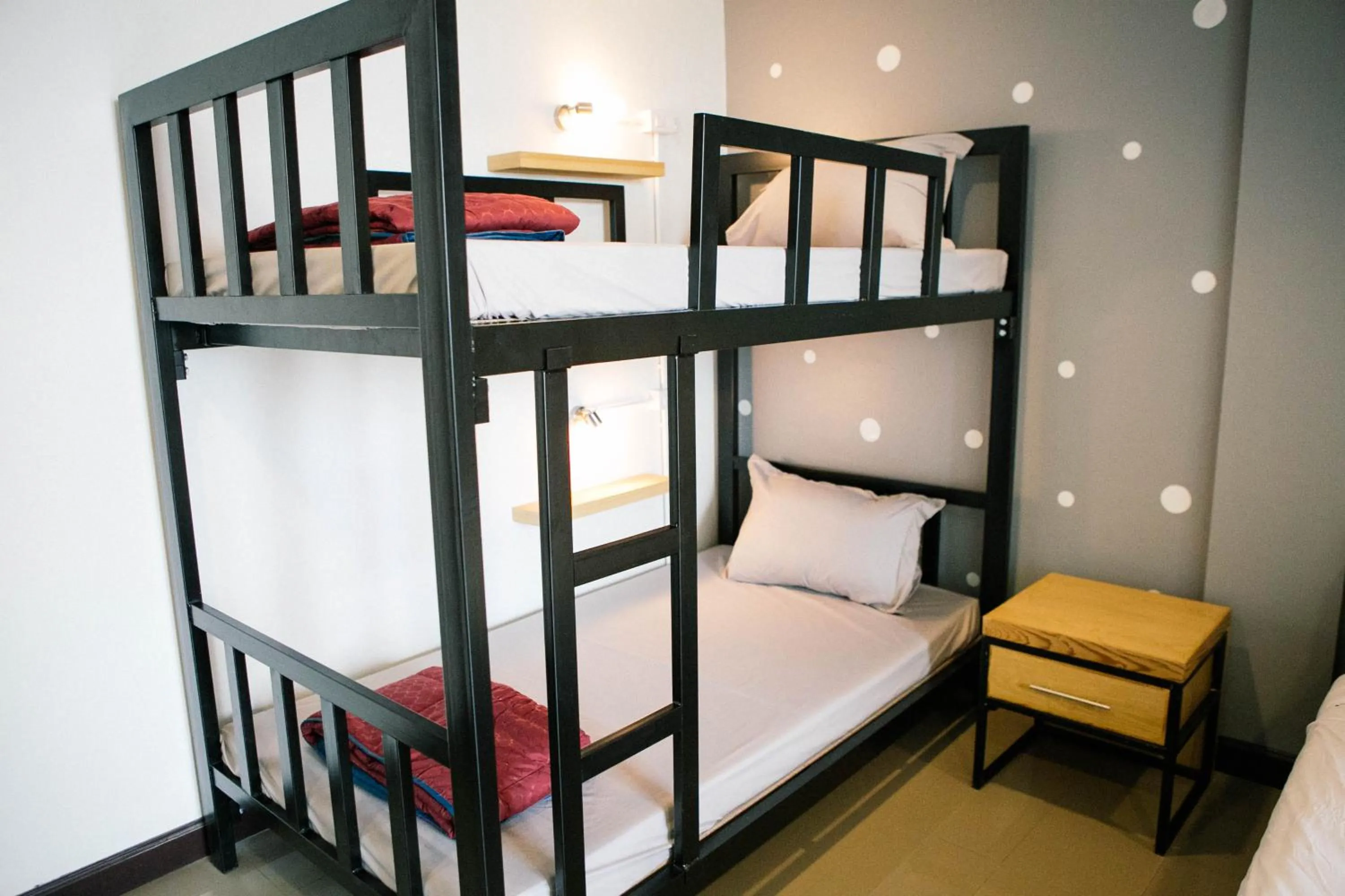 bunk bed, Bed in Full stop. Hostel Chiang Mai