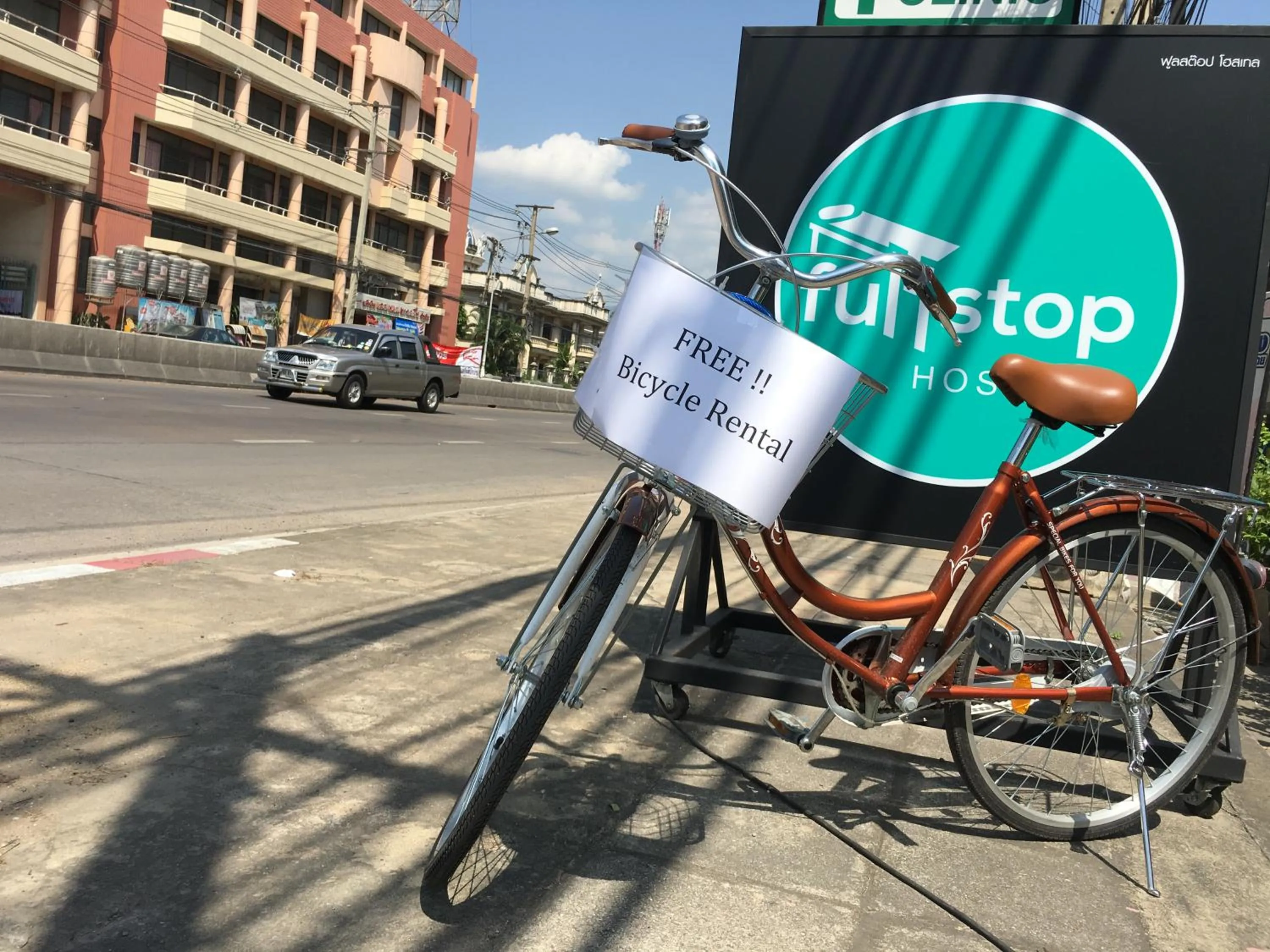 Area and facilities in Full stop. Hostel Chiang Mai