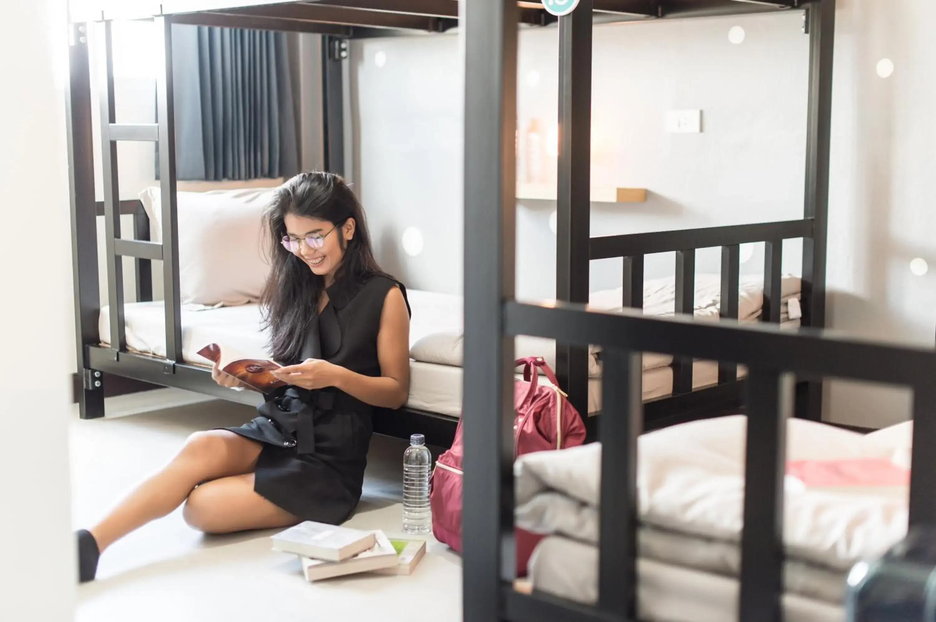 bunk bed, Bed in Full stop. Hostel Chiang Mai bunk bed, Bed in Full stop. Hostel Chiang Mai