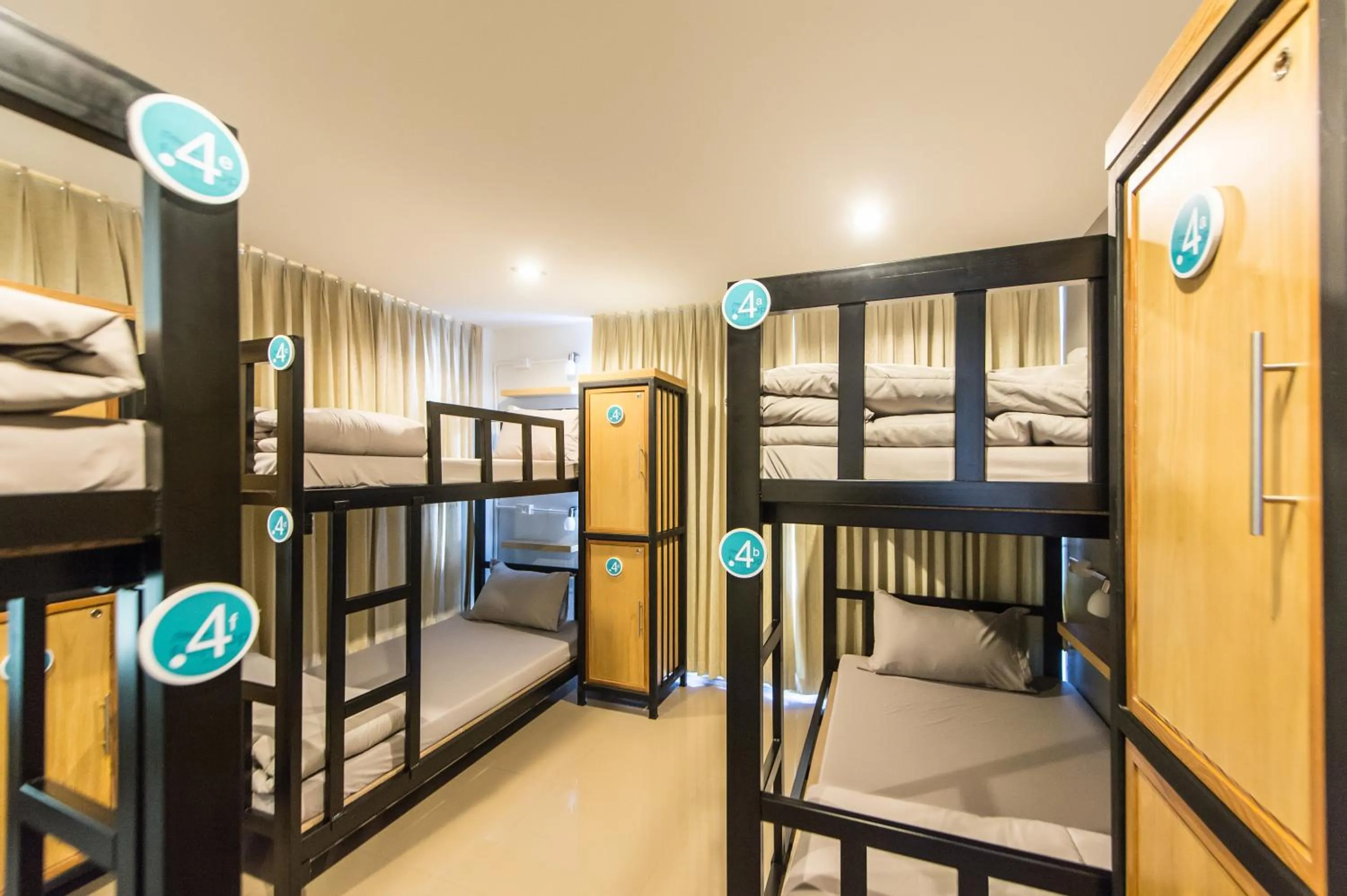 bunk bed, Bed in Full stop. Hostel Chiang Mai