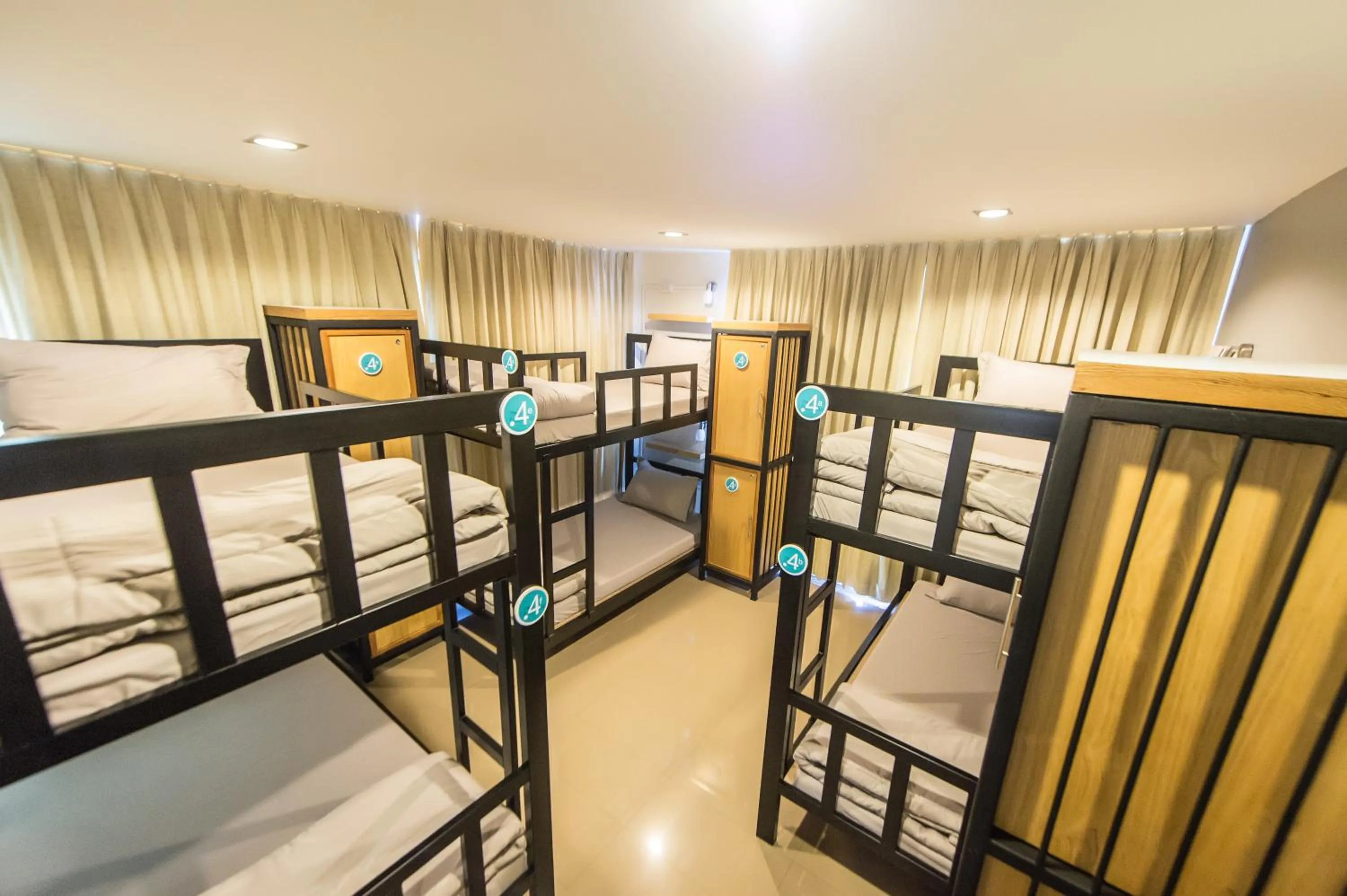 bunk bed, Bed in Full stop. Hostel Chiang Mai