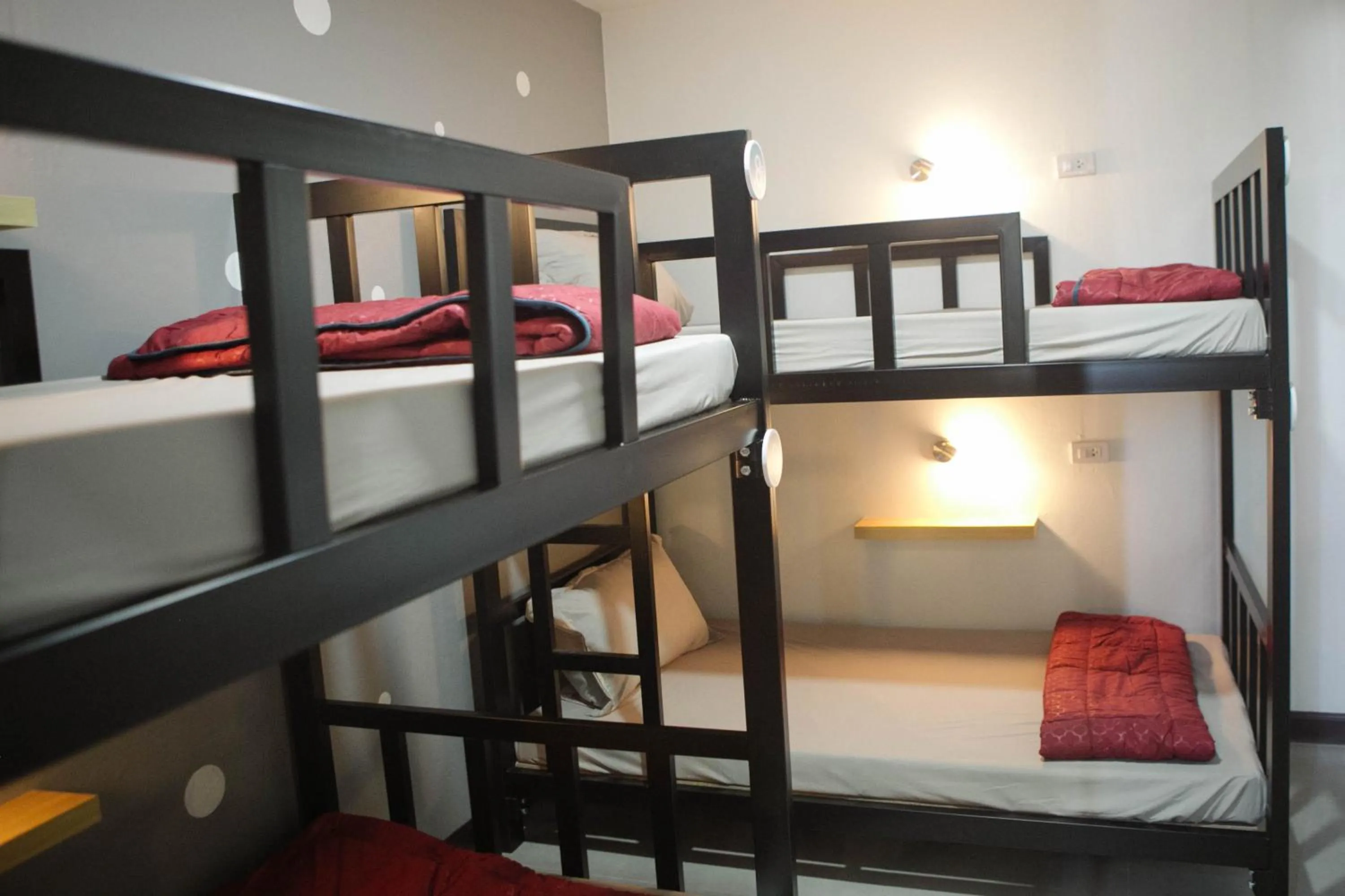 bunk bed, Bed in Full stop. Hostel Chiang Mai