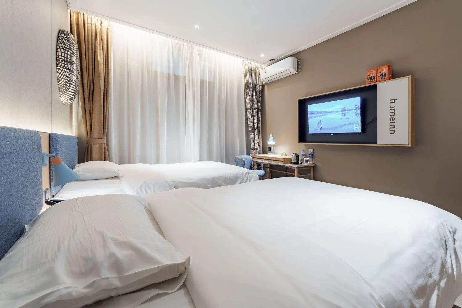 Bed in Home Inn Zhangjiajie Tianmen Mountain Branch