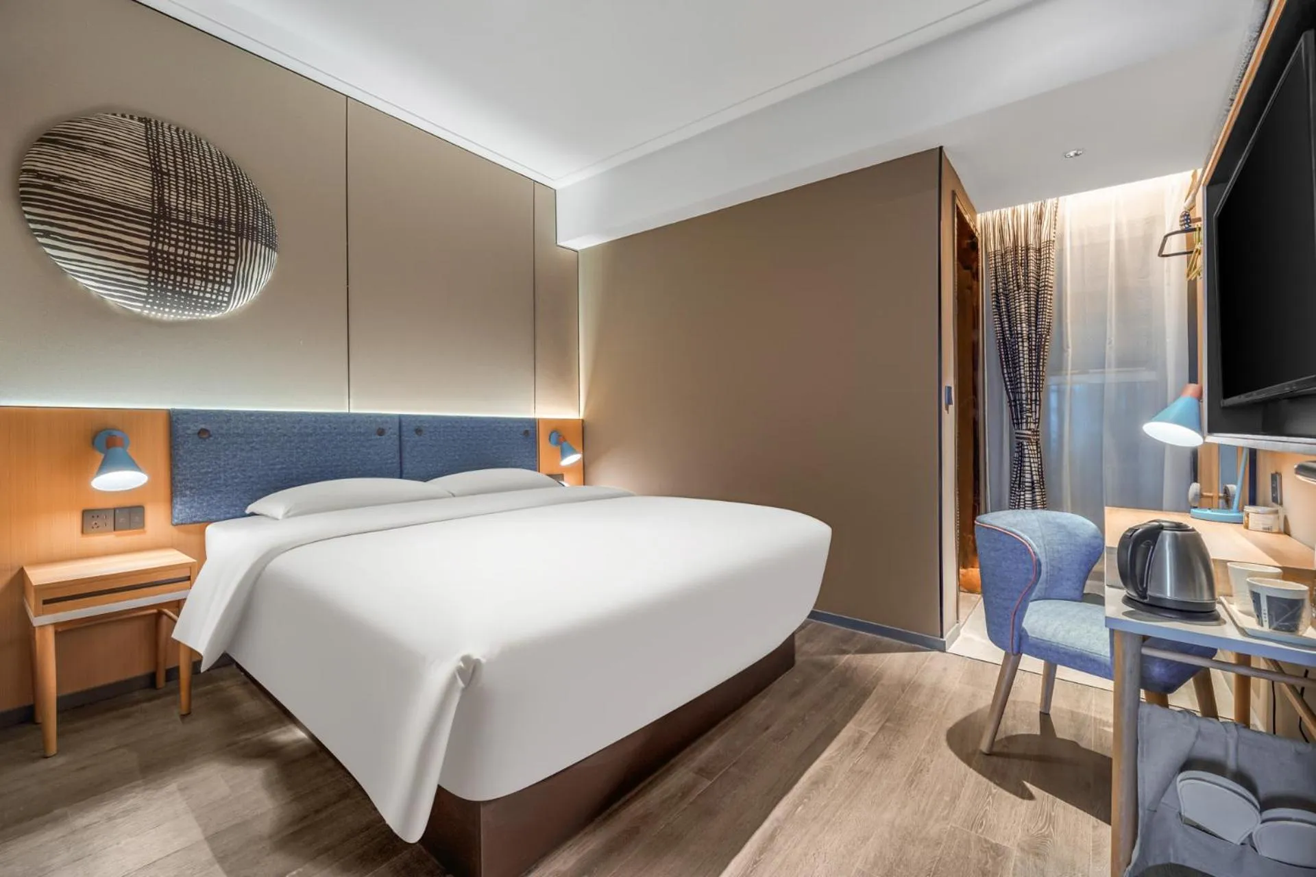 Bed in Home Inn Zhangjiajie Tianmen Mountain Branch