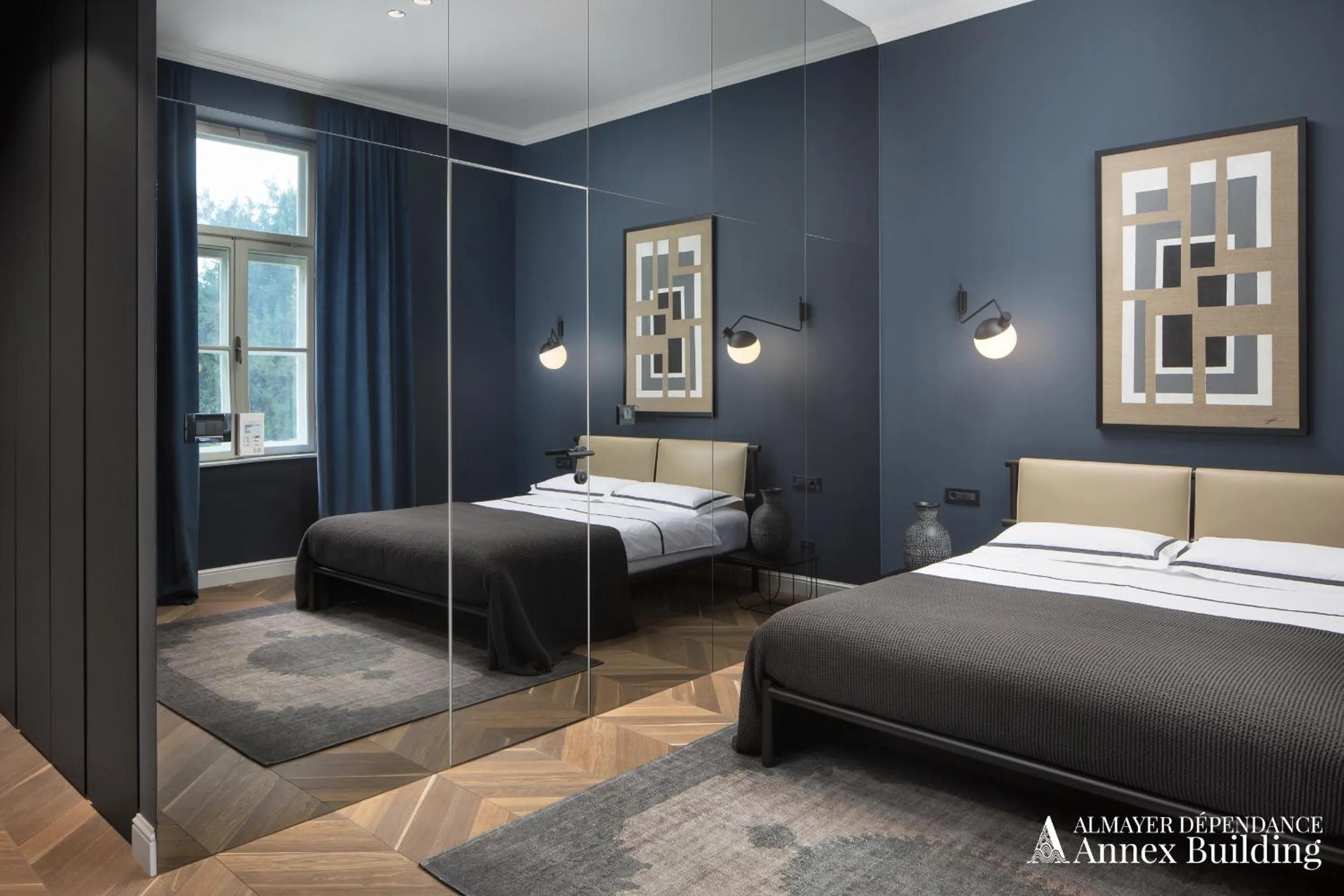 Bed in Almayer Art & Heritage Adults Only Hotel and Dépendance rooms