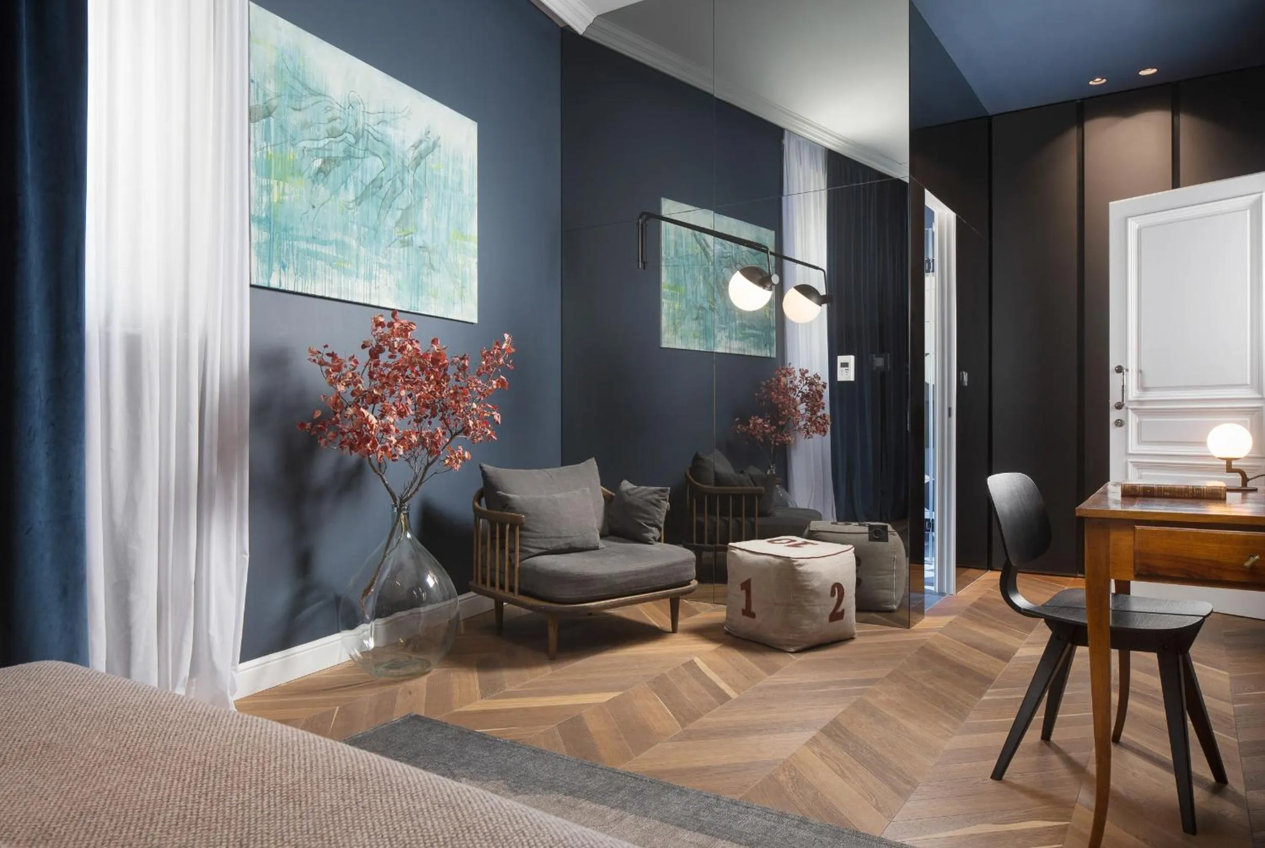 Bed in Almayer Art & Heritage Adults Only Hotel and Dépendance rooms