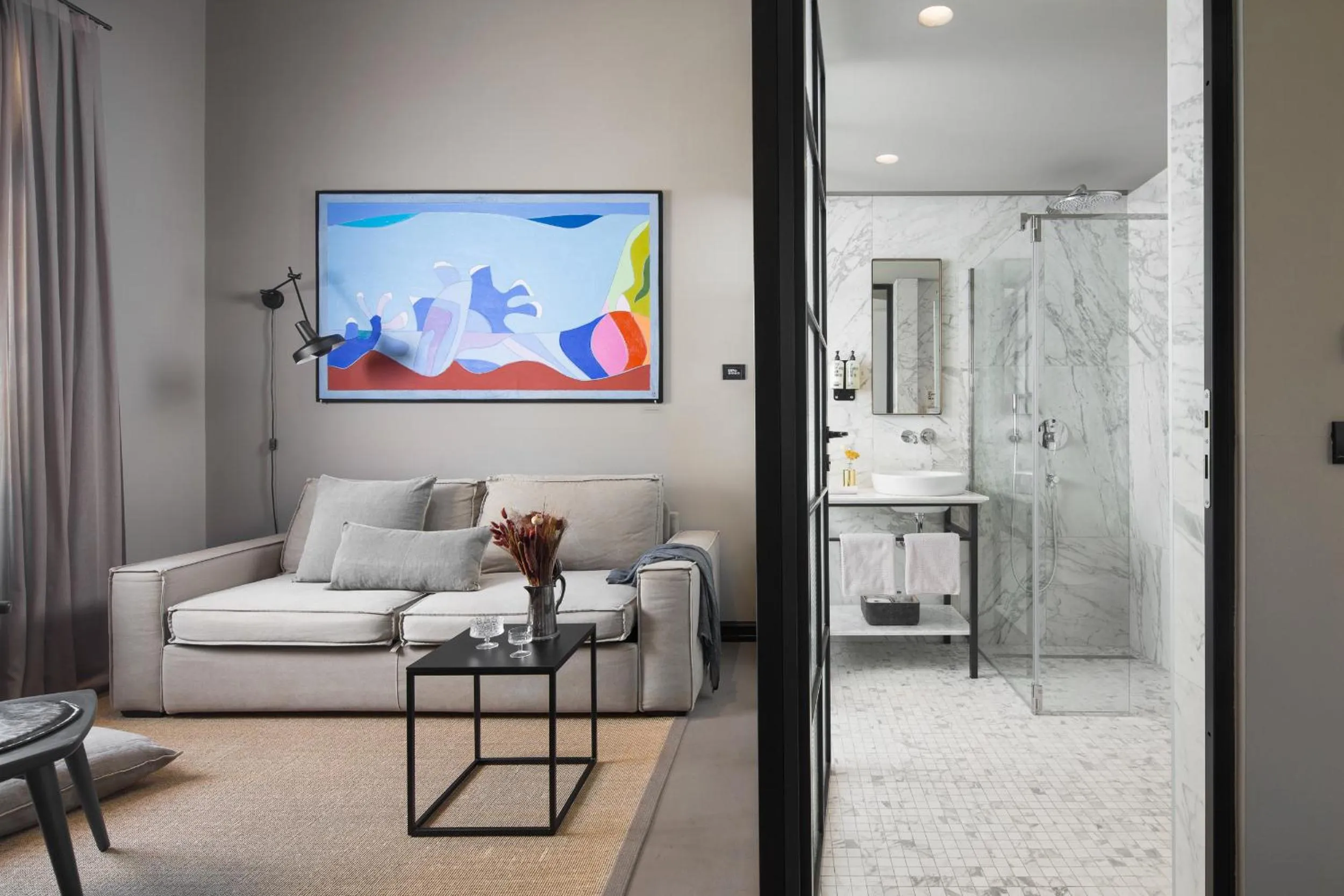 Bed in Almayer Art & Heritage Adults Only Hotel and Dépendance rooms