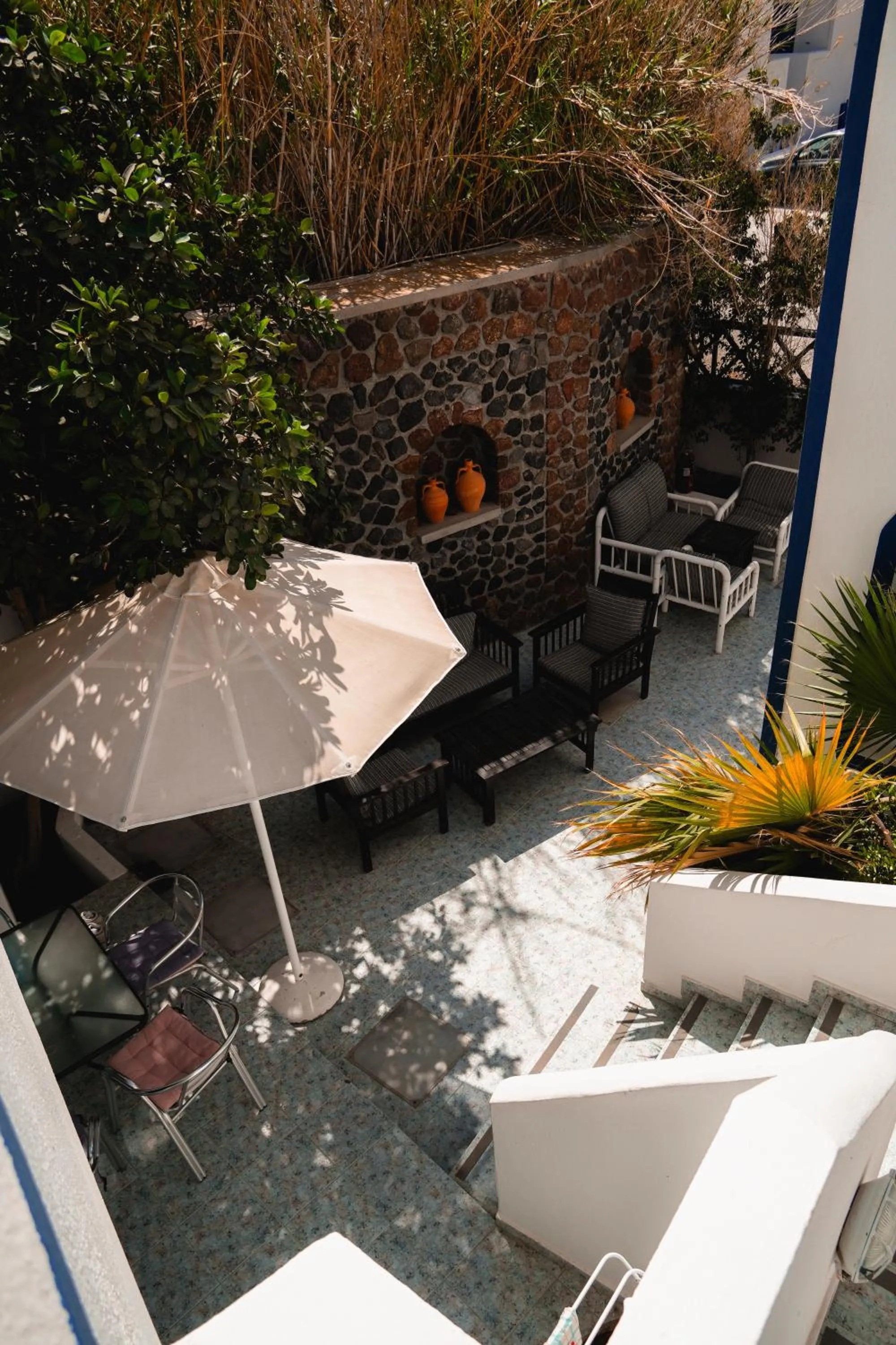 Seating area in Roula Villa Studios & Apartments