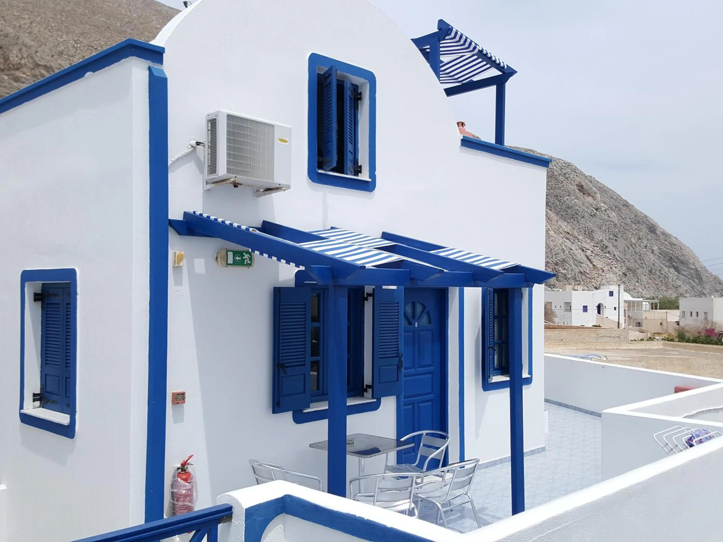 Patio in Roula Villa Studios & Apartments