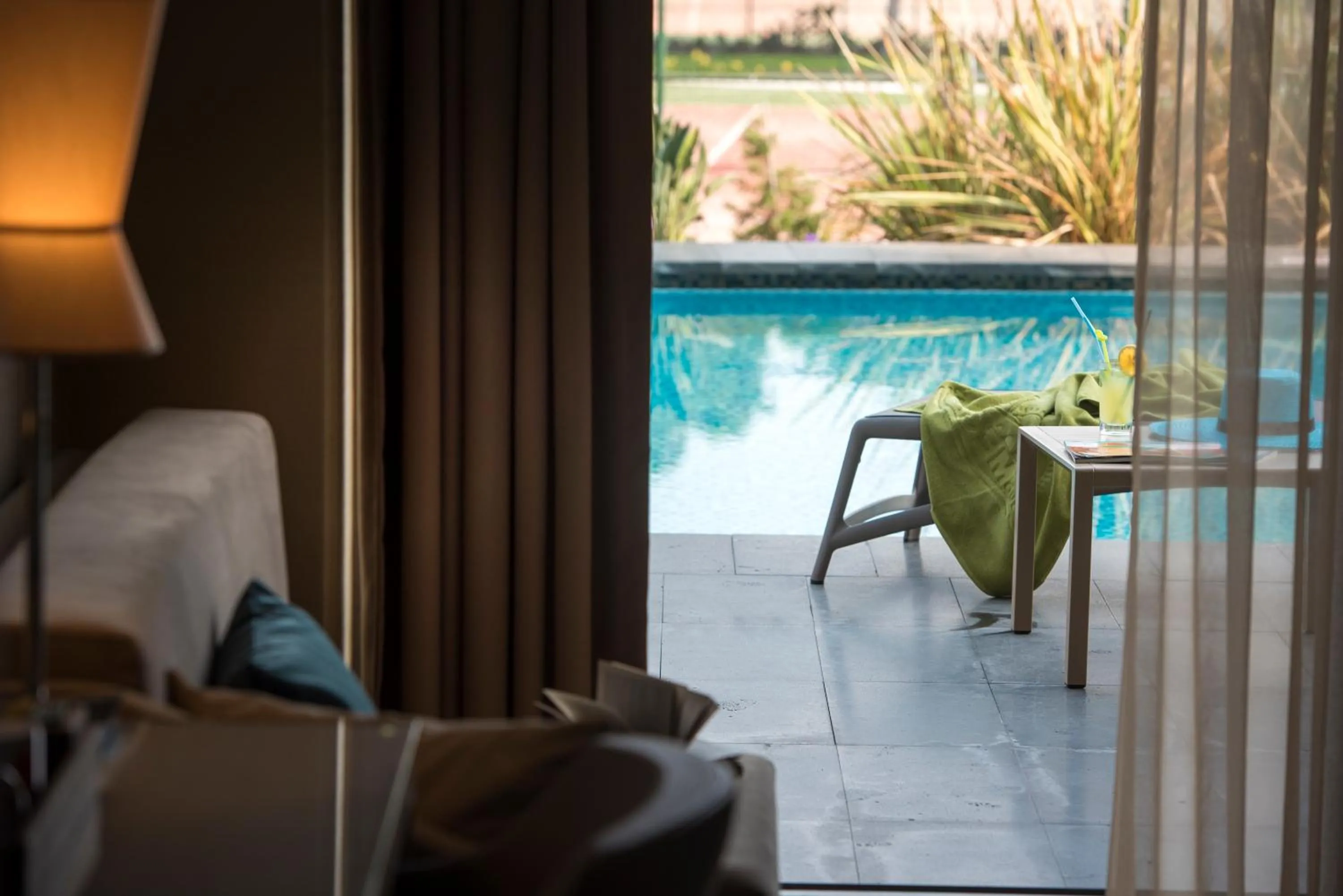 Patio in Megasaray Club Belek