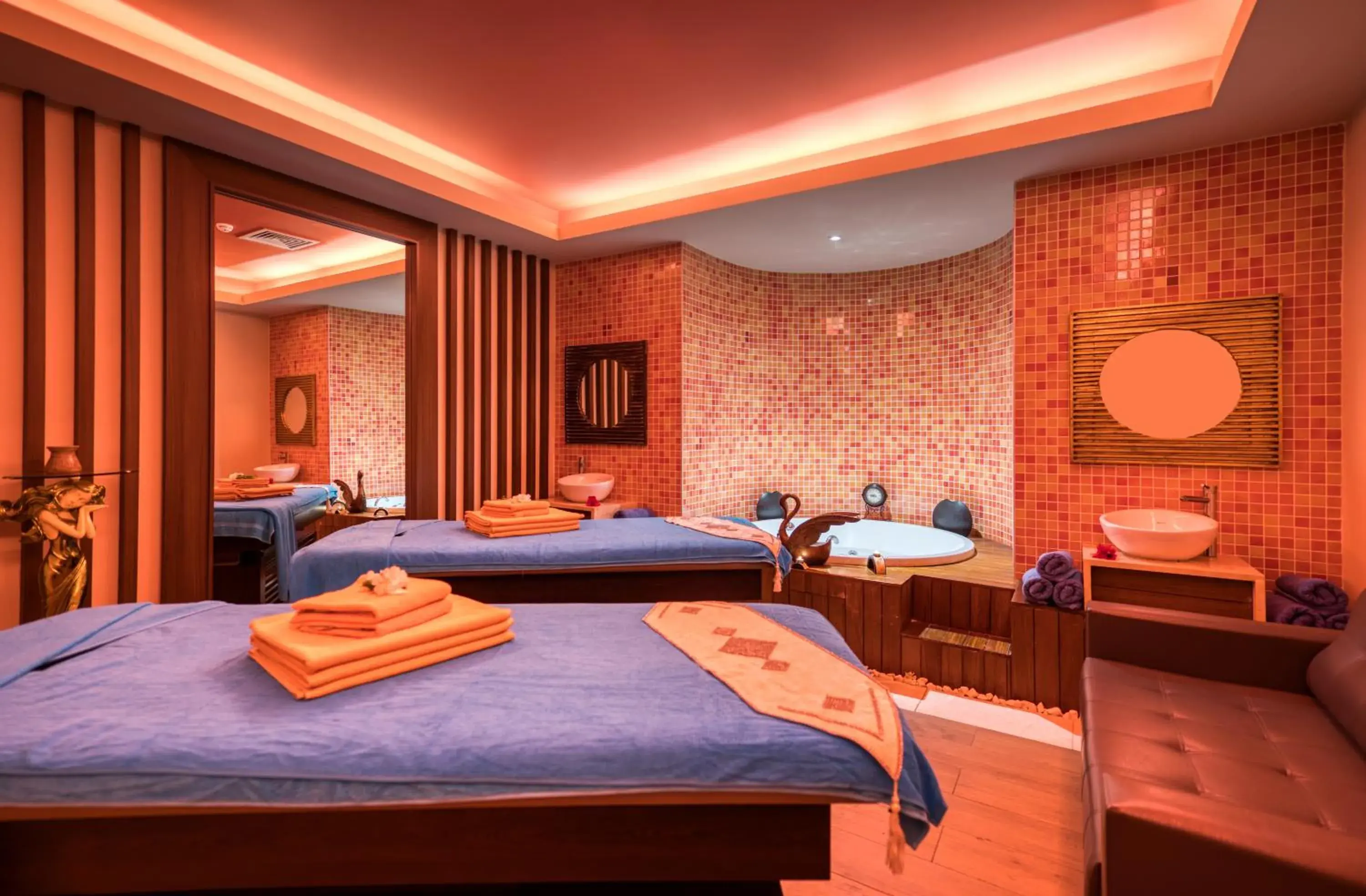 Spa and wellness centre/facilities, Bed in Club Mega Saray