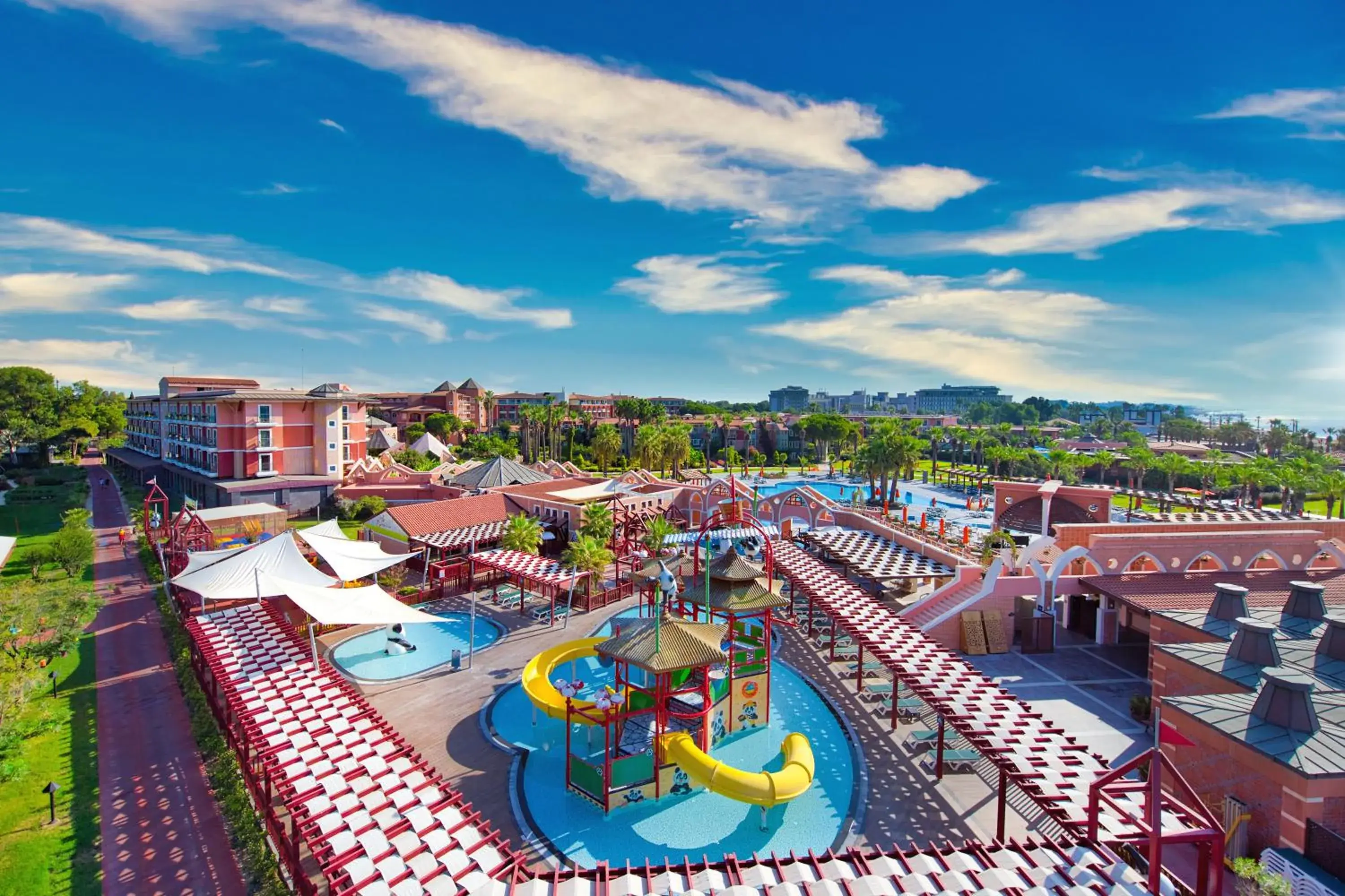 Swimming pool, Pool View in Club Mega Saray