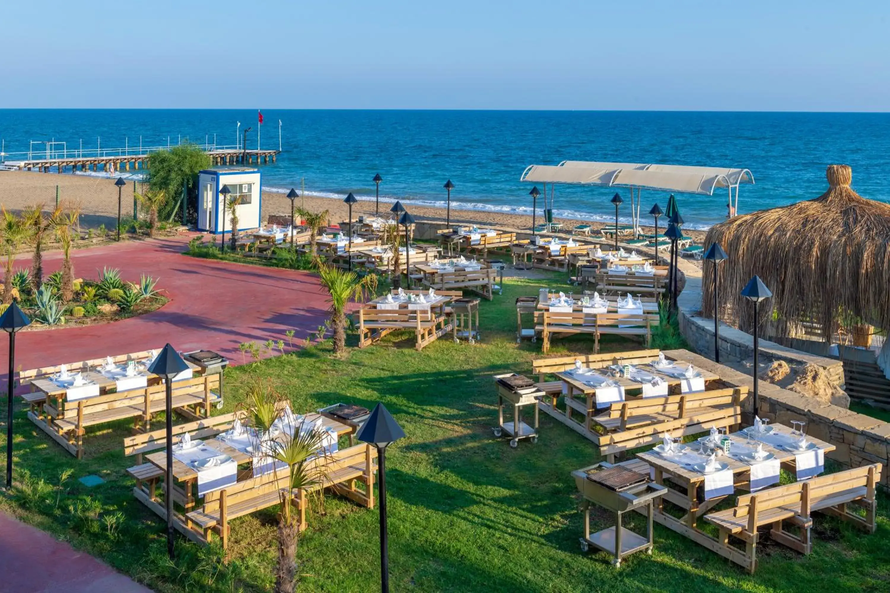 Food, Bird's-eye View in Club Mega Saray