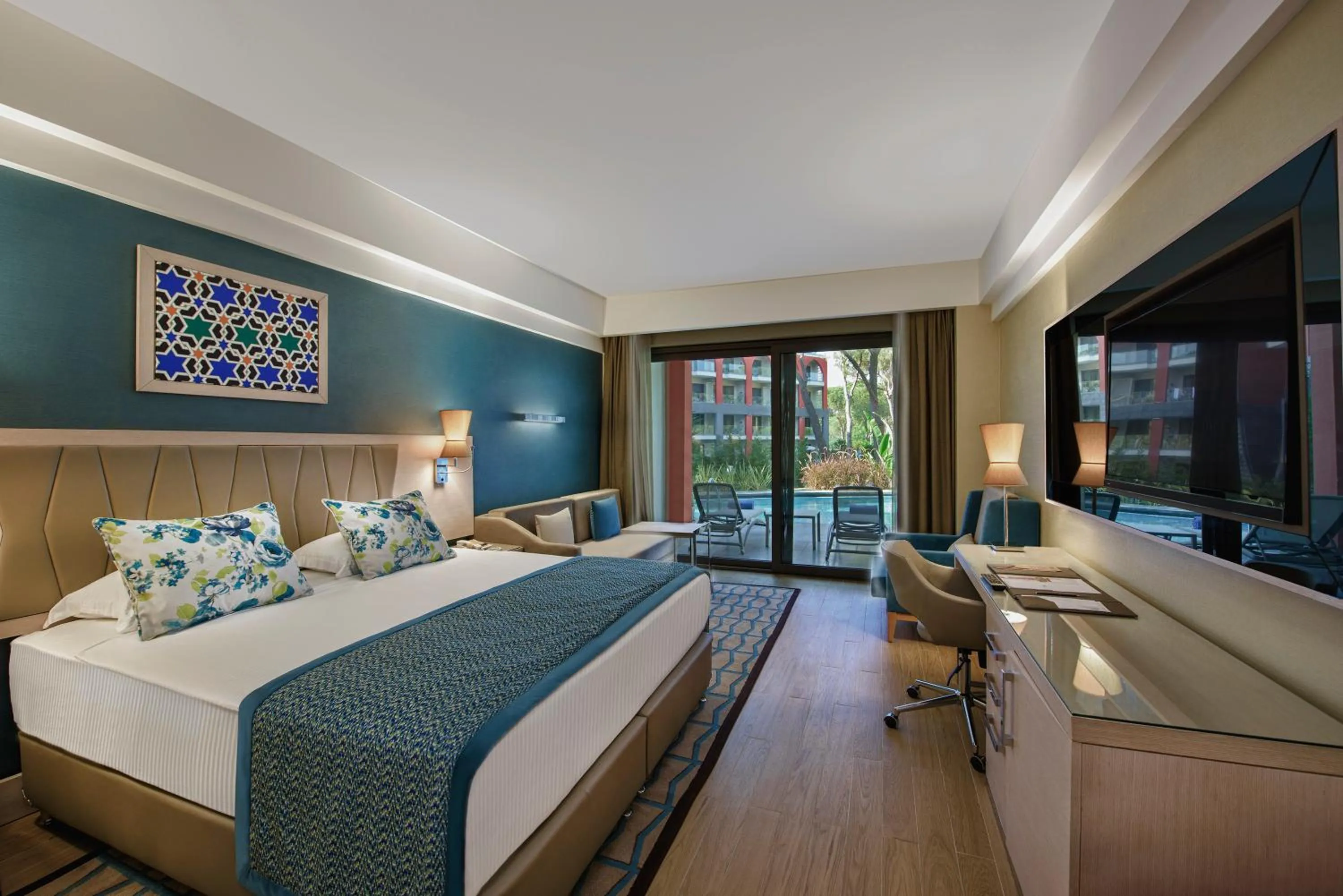 Bed in Megasaray Club Belek