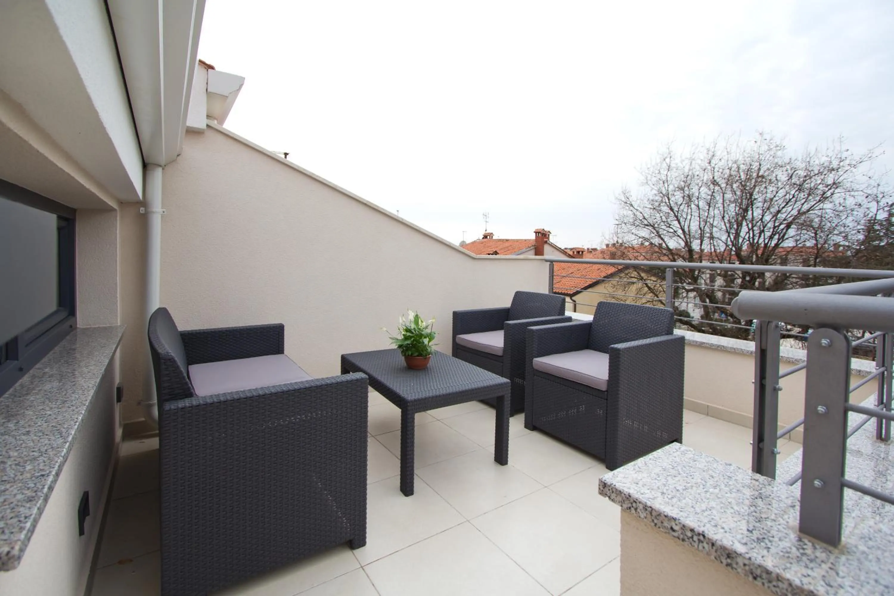 Balcony/Terrace in Apartments Adria