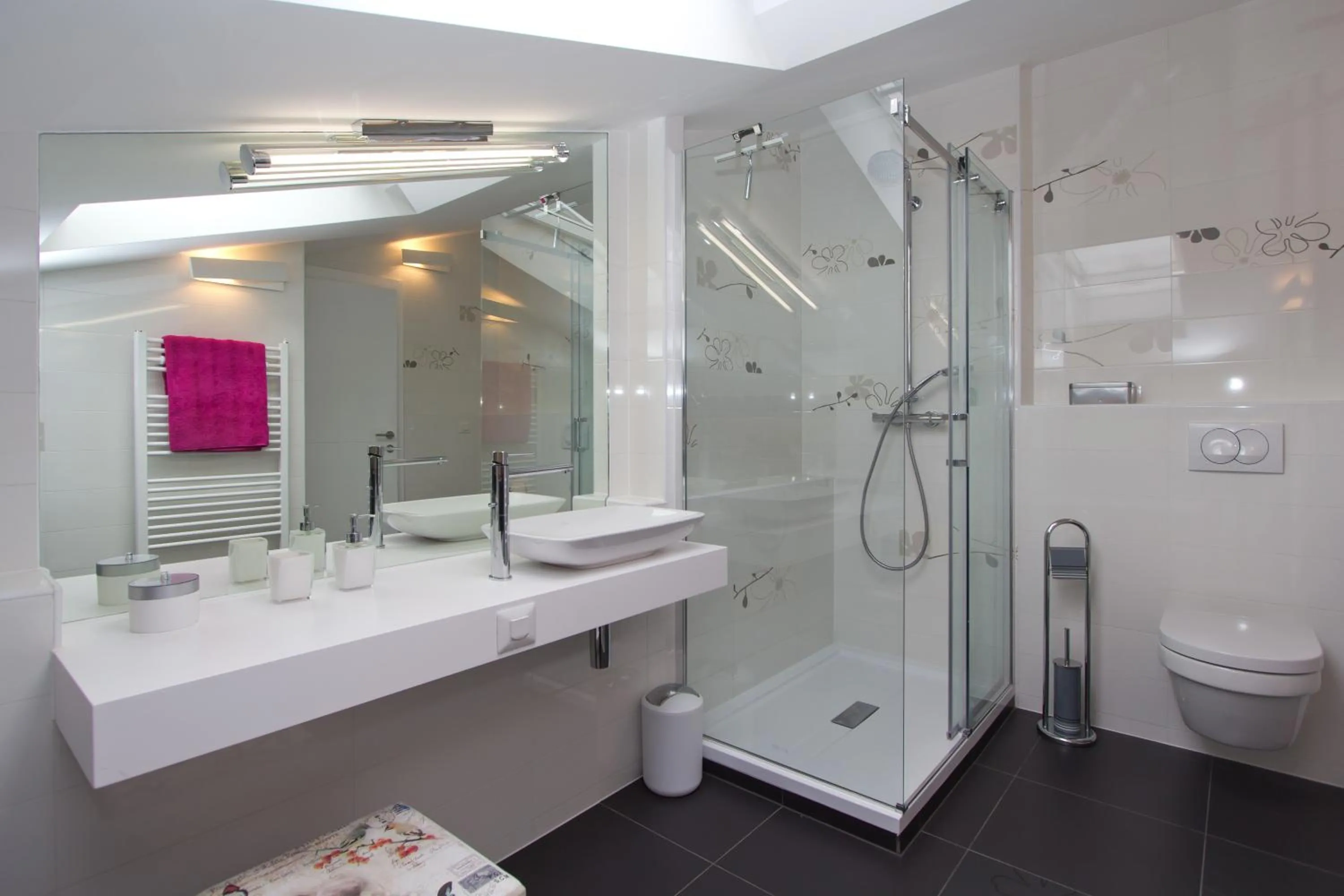Bathroom in Apartments Adria