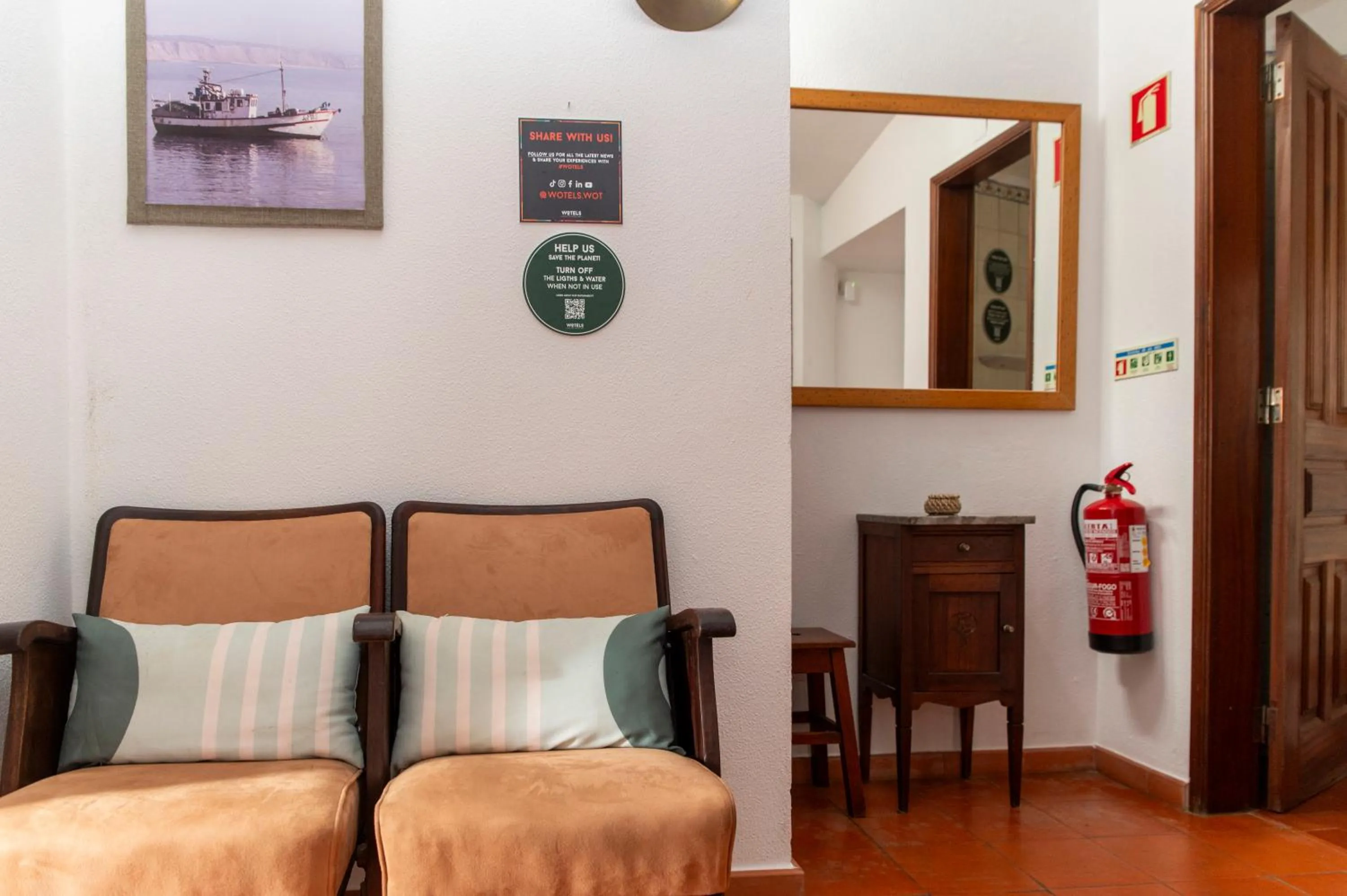 Seating area in WOT Lodge Soul