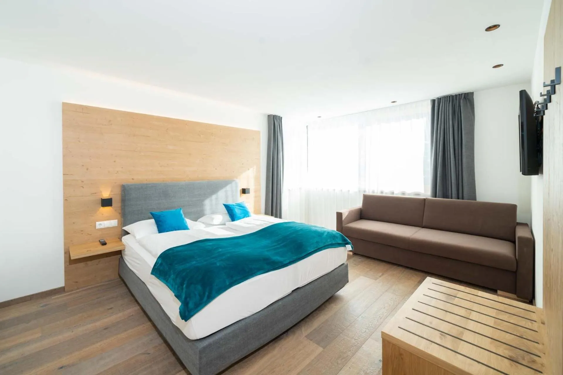 Bed in Villa David Dolomites