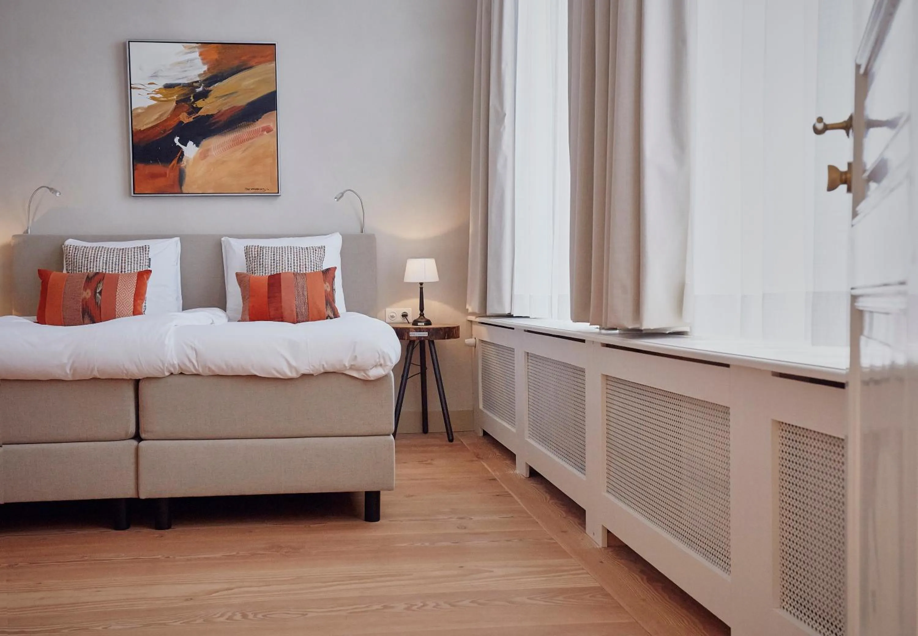 Bed in Herberg de Zwarte Ruiter