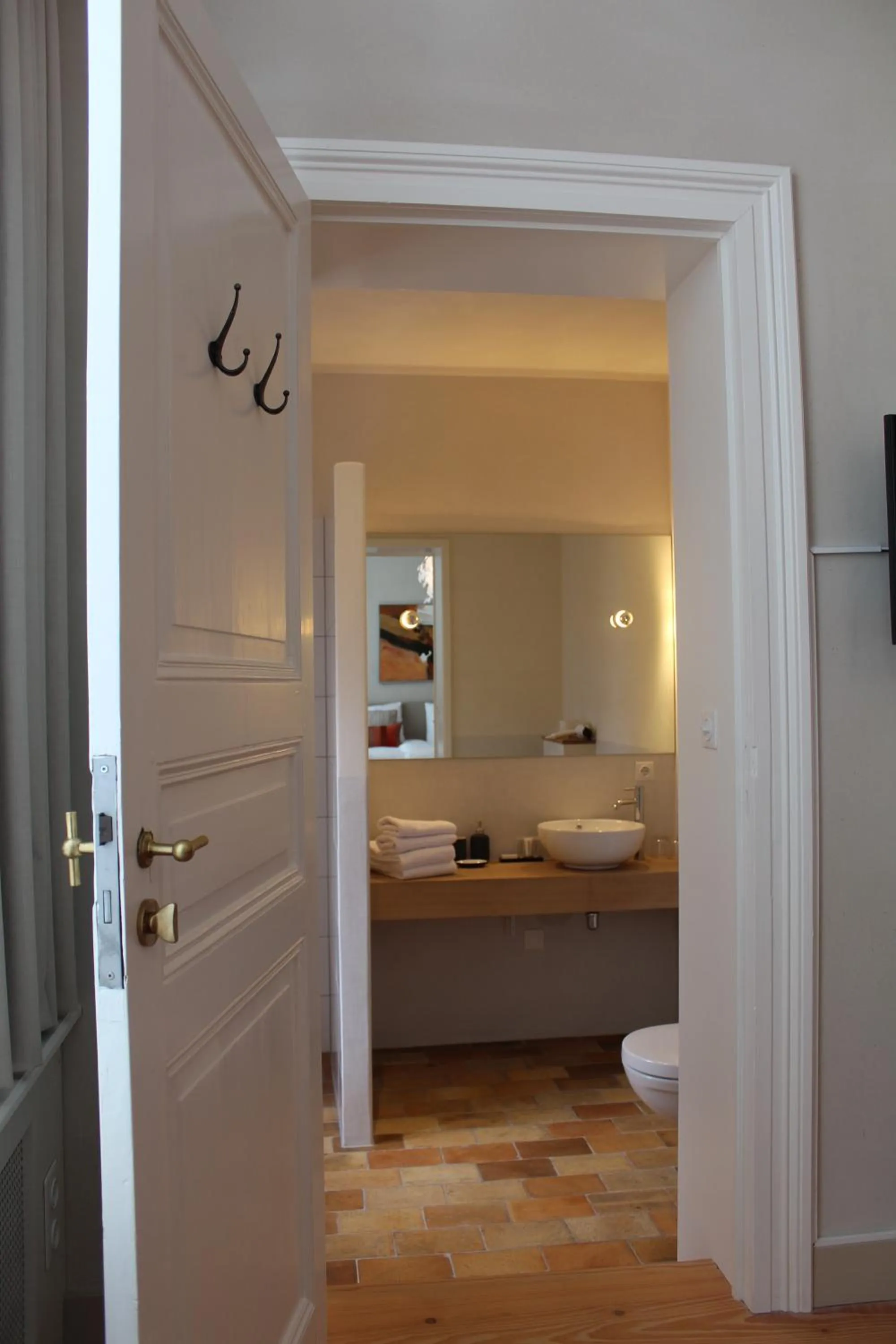 Bathroom in Herberg de Zwarte Ruiter