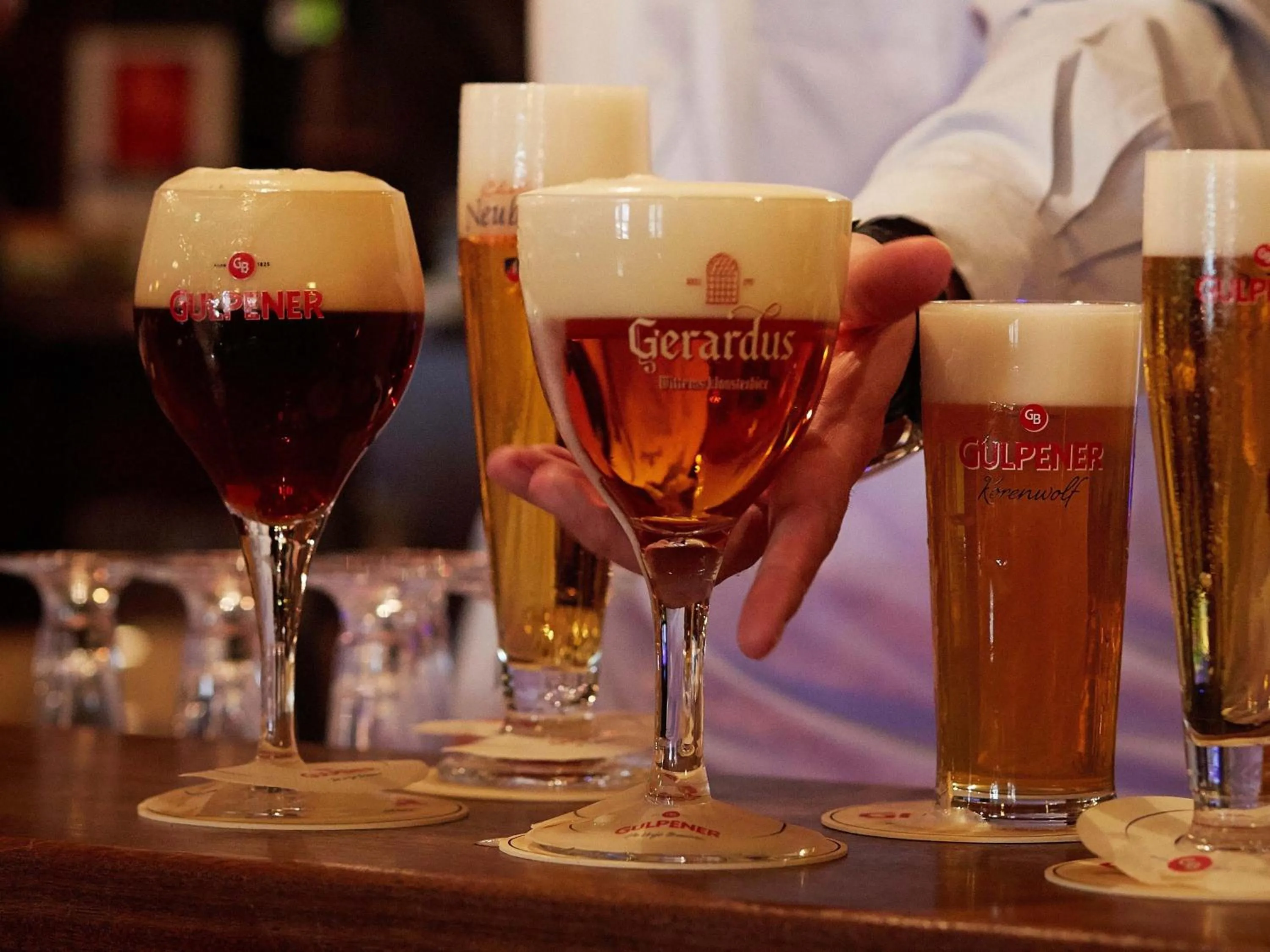 Alcoholic drinks in Herberg de Zwarte Ruiter