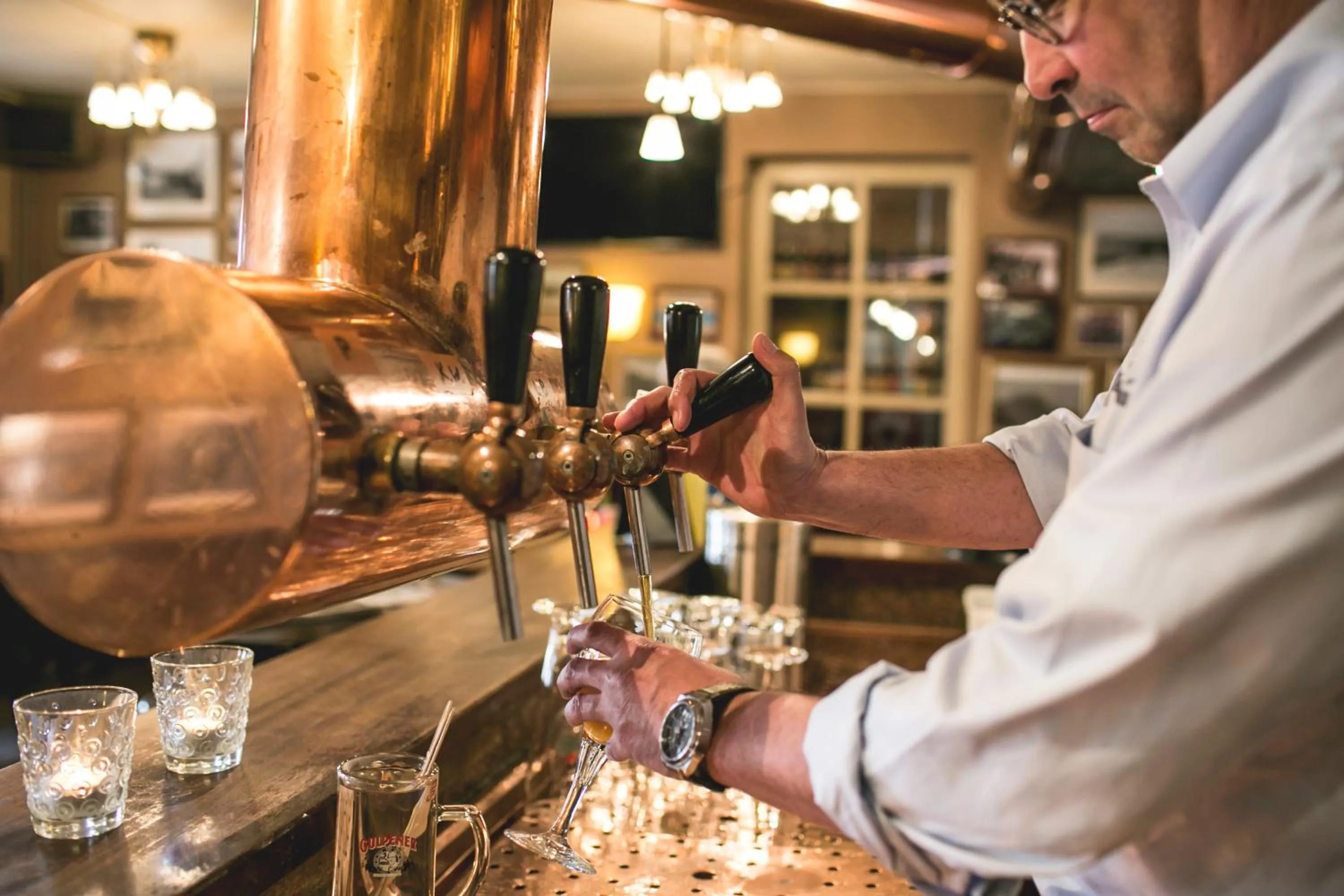 Lounge or bar in Herberg de Zwarte Ruiter