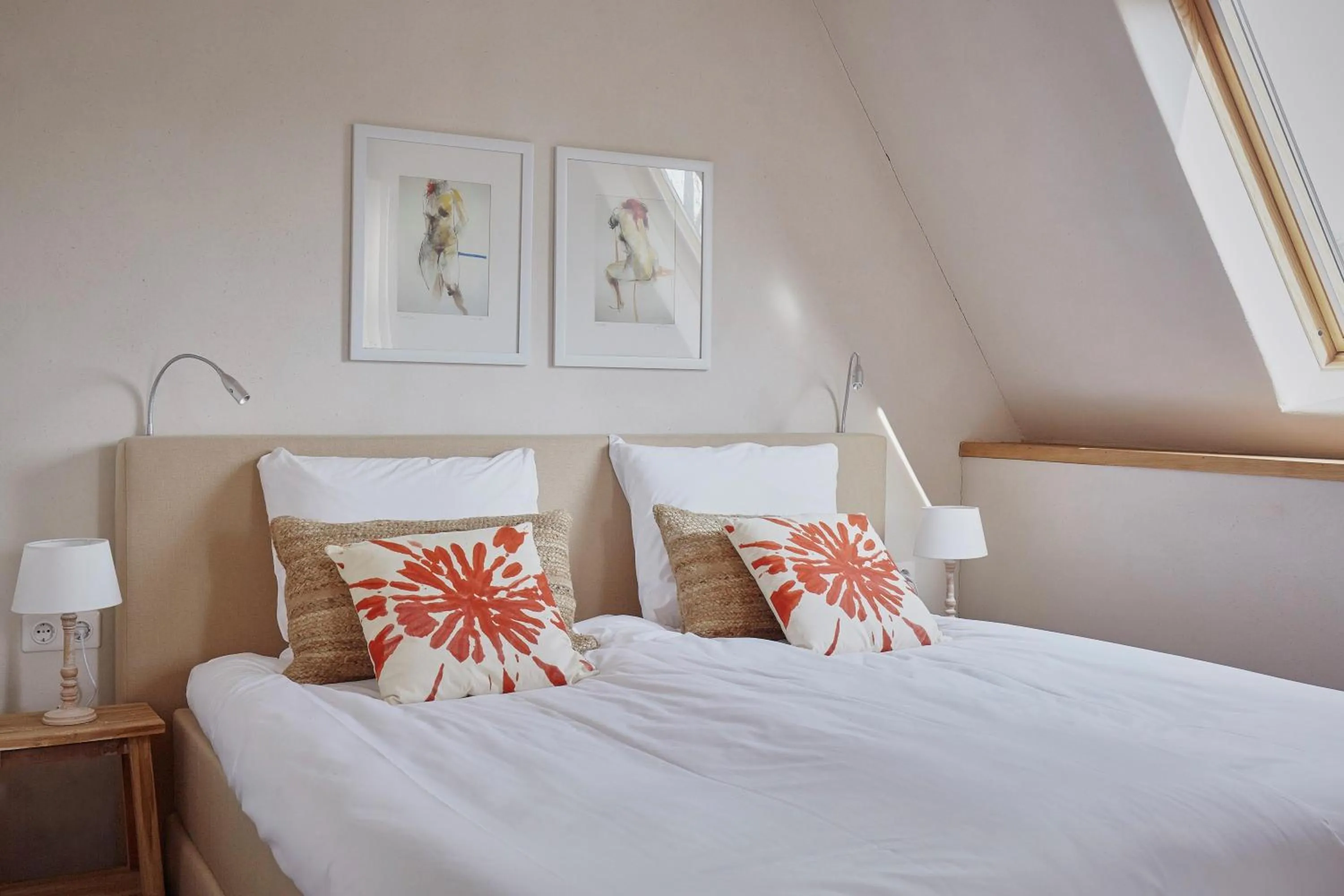 Bed in Herberg de Zwarte Ruiter