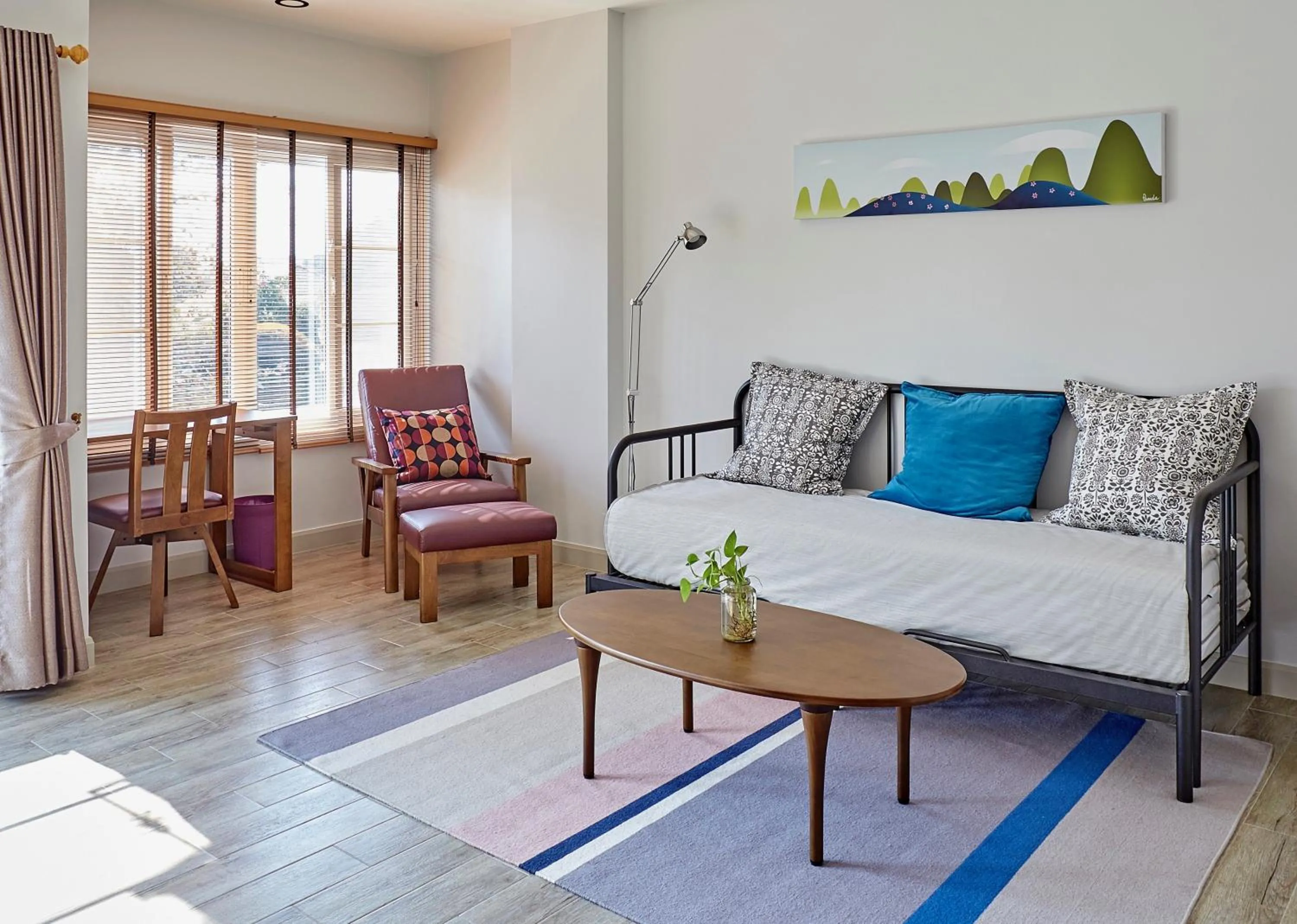 Living room in Chez Bure - Bure Homestay