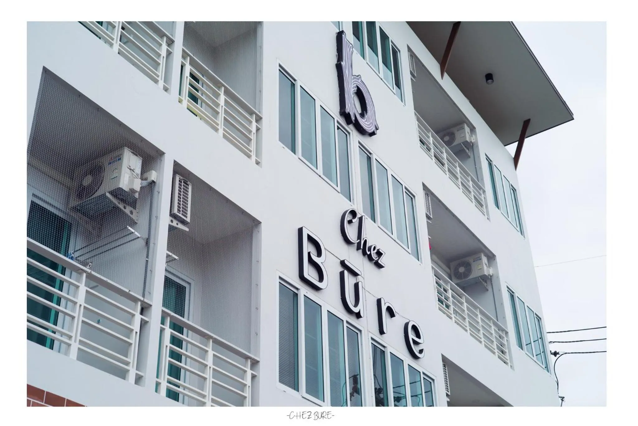 Facade/entrance in Chez Bure - Bure Homestay