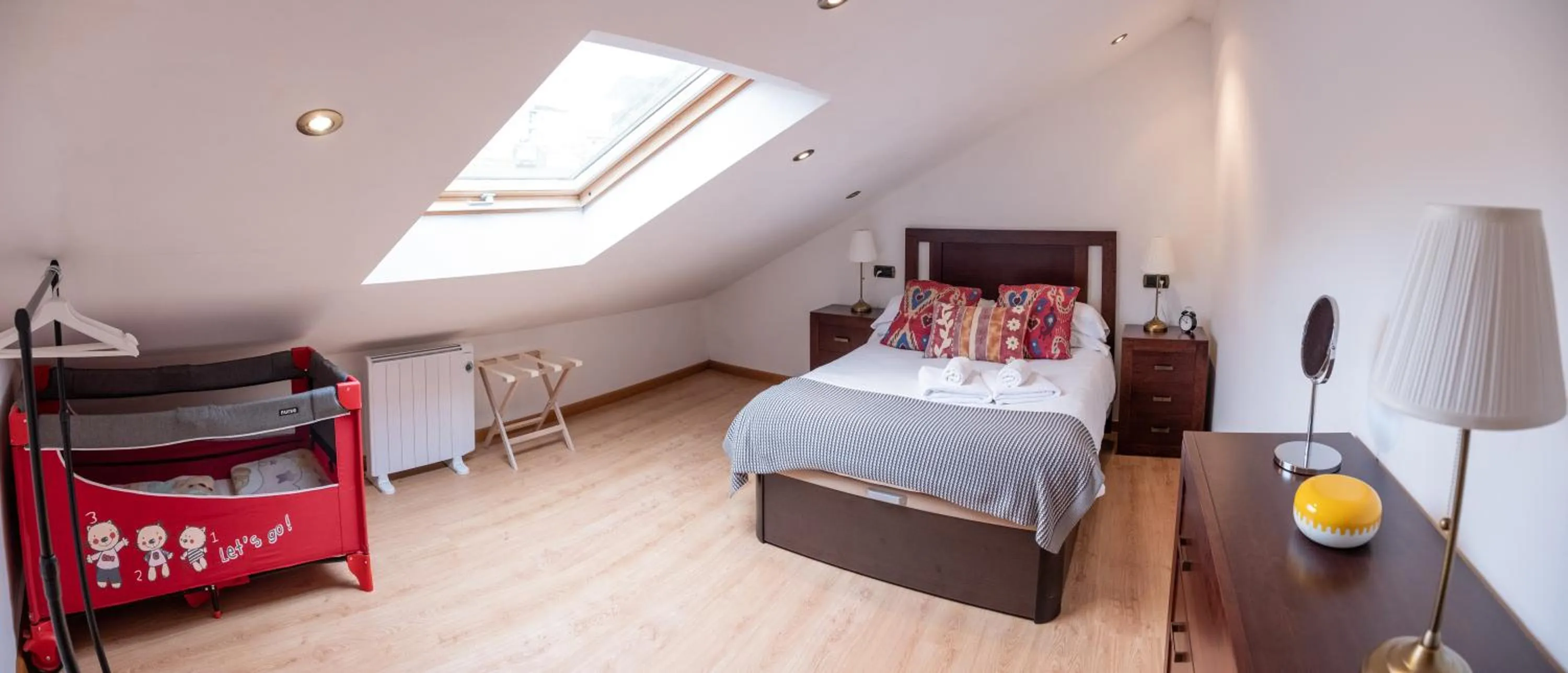 Bed in Apartamentos O Almacen