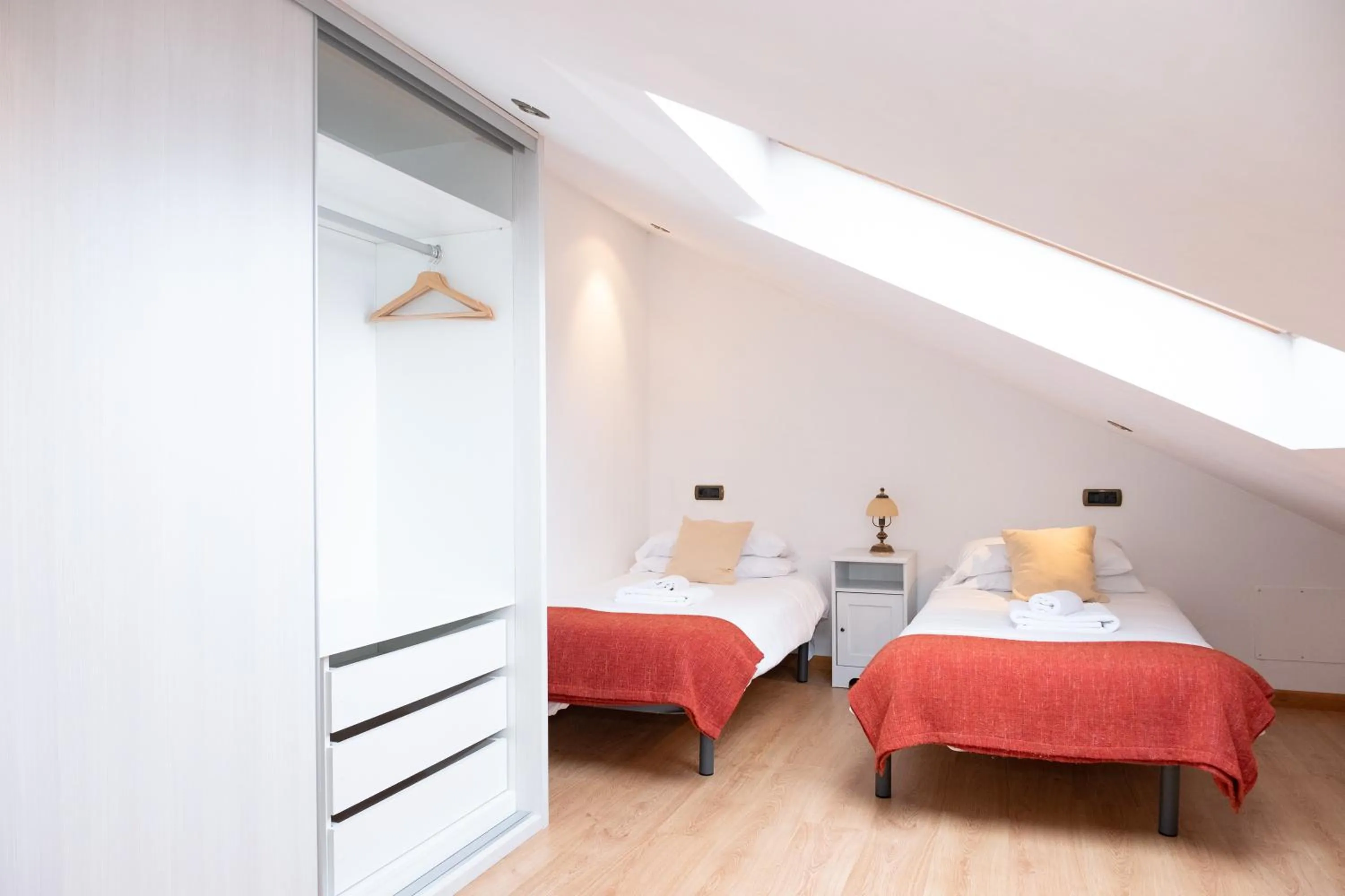 Bed in Apartamentos O Almacen