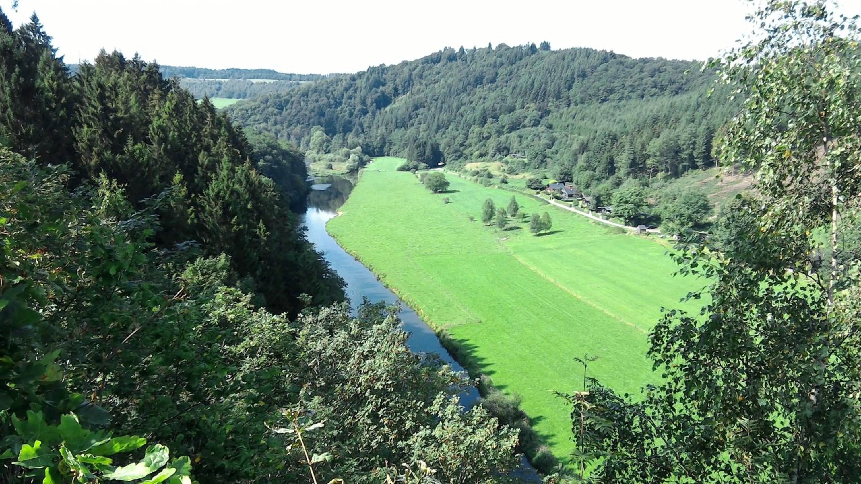Natural landscape in B&B Le Courtil