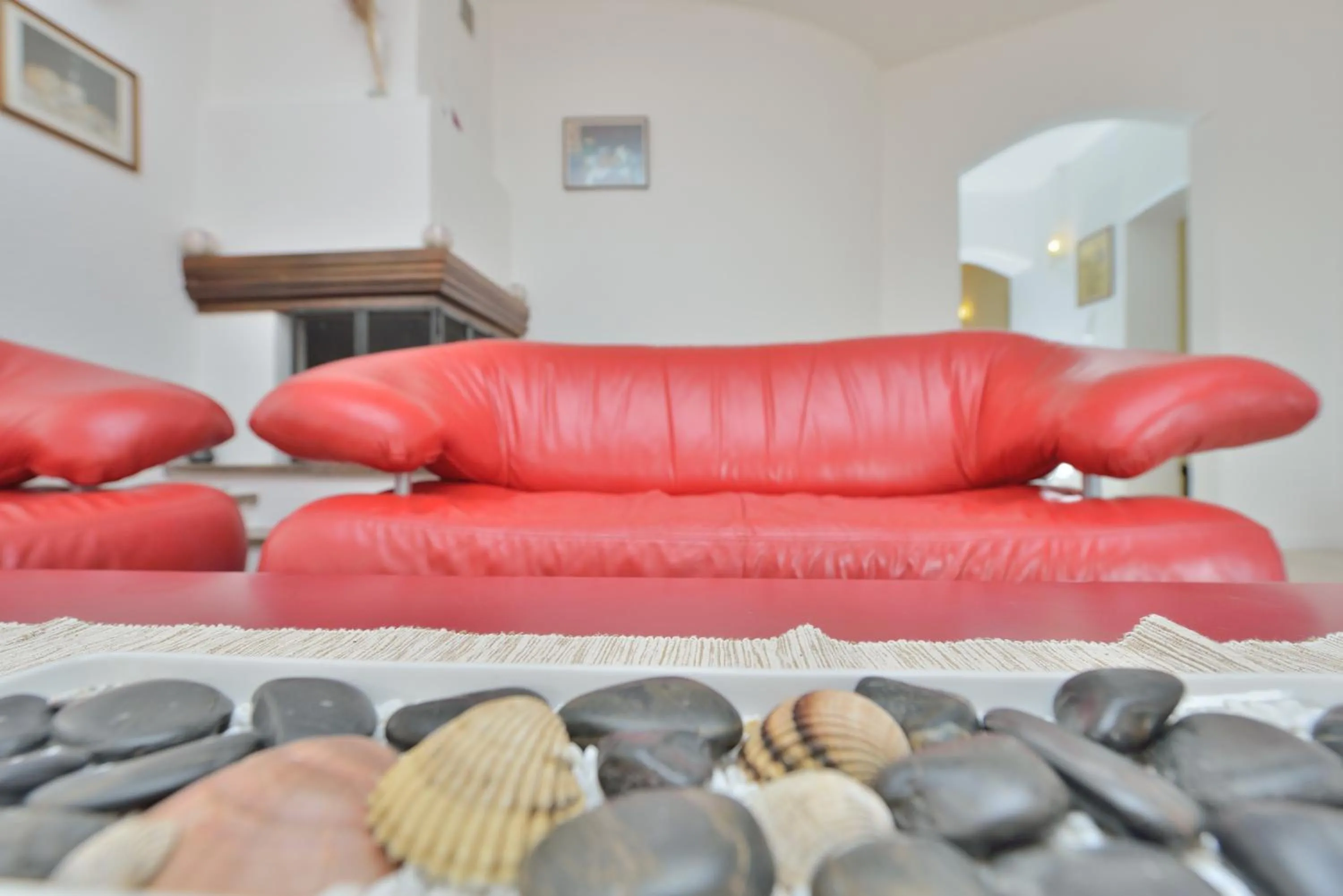 Living room in Villa Dalmatina Zadar mit Pool